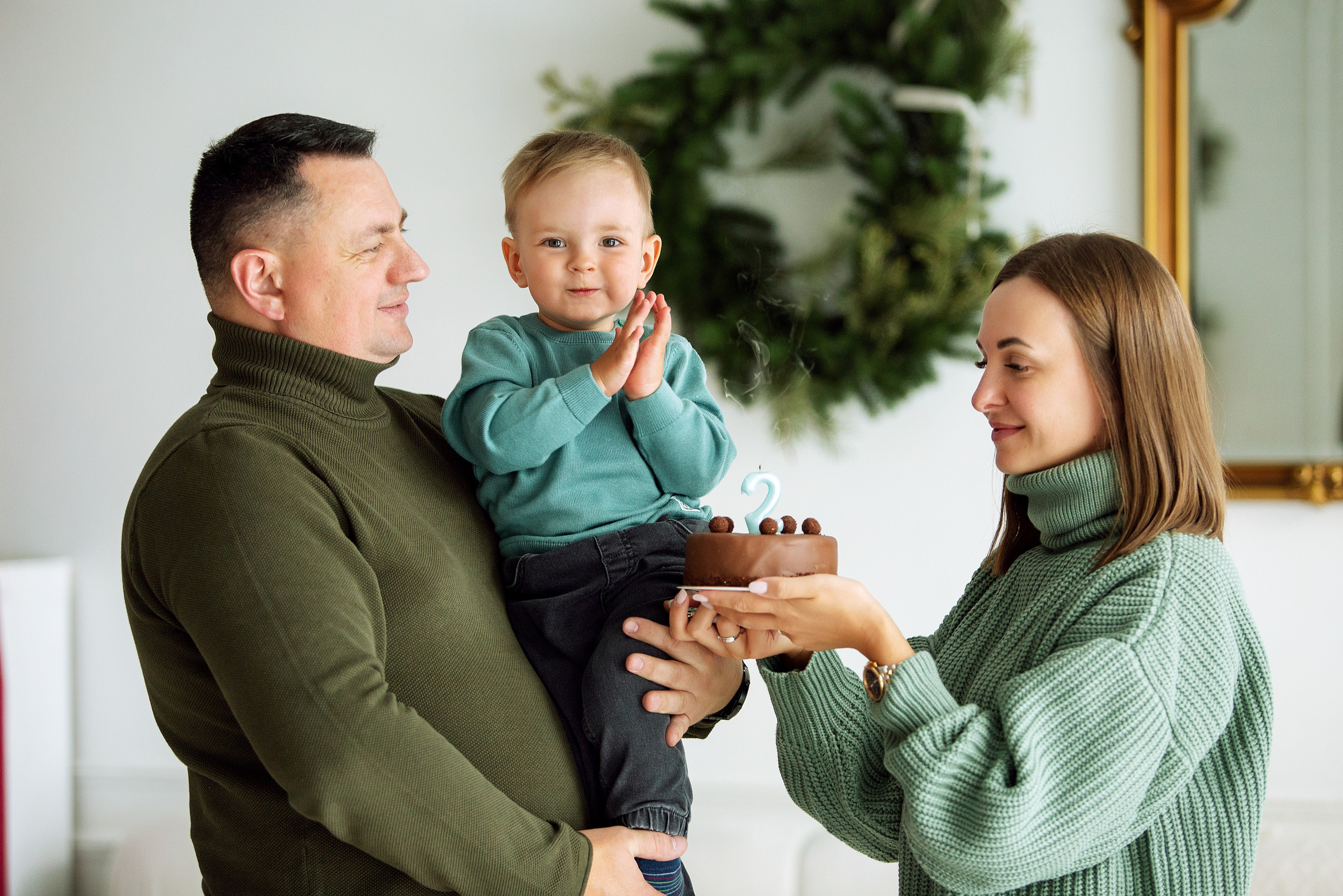 РОМА новогодняя фотосессия. Фотограф новорожденных Оксана Полевская