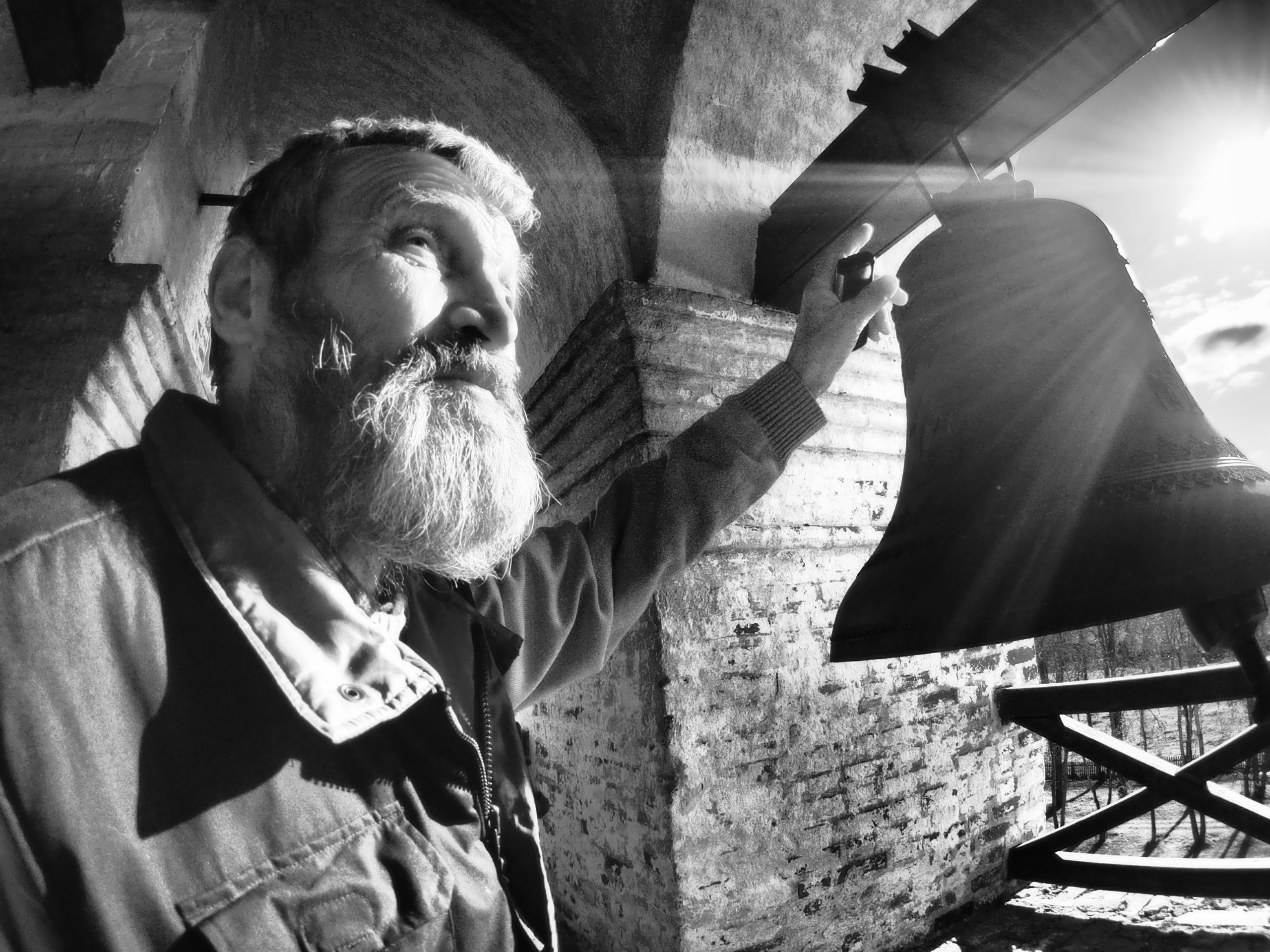 Звонарь. Московский фотограф Дмитрий Потапов