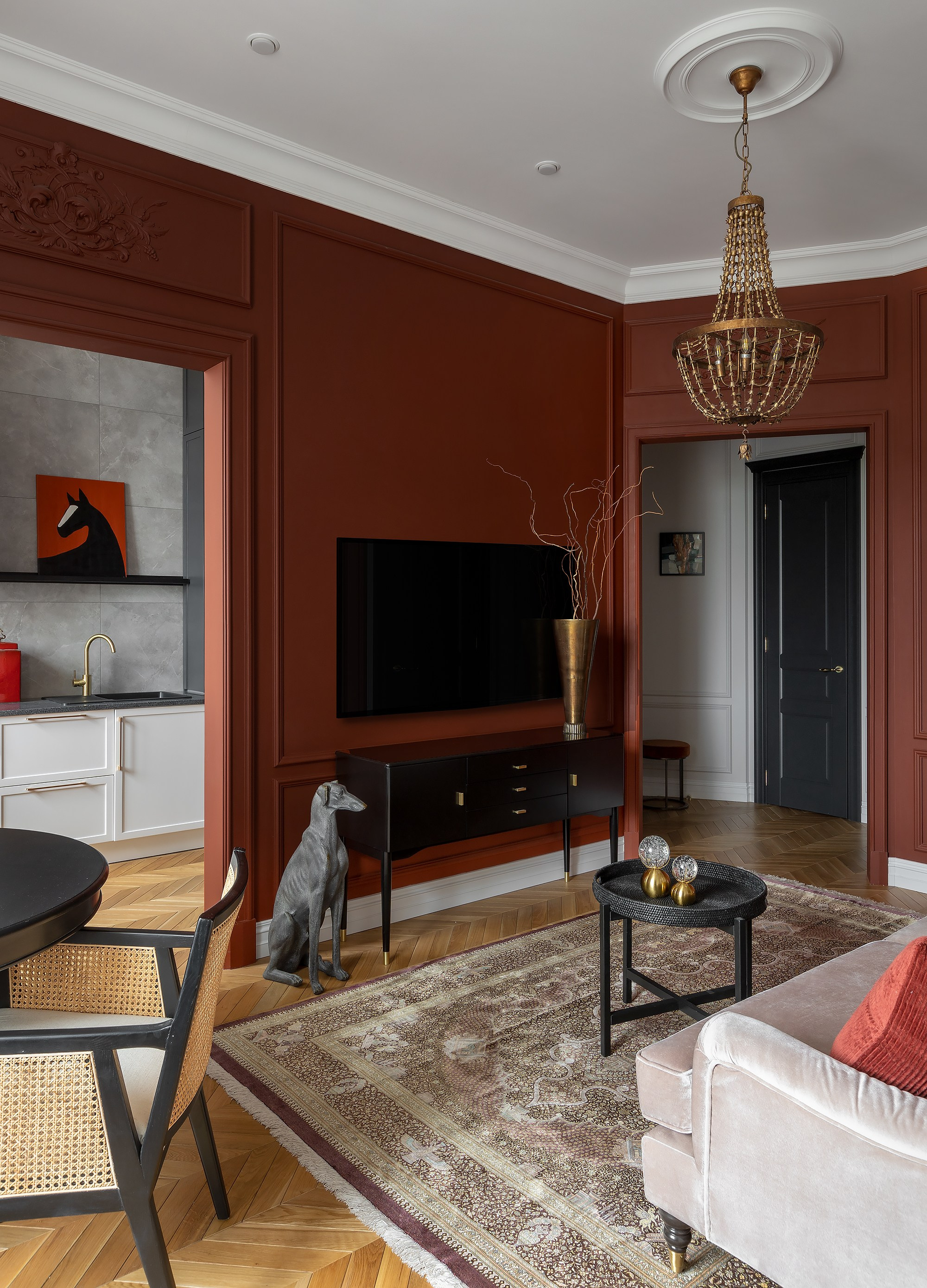 Квартира в центре Москвы. Интерьерный фотограф Георгий Трушкин Казань Москва Россия