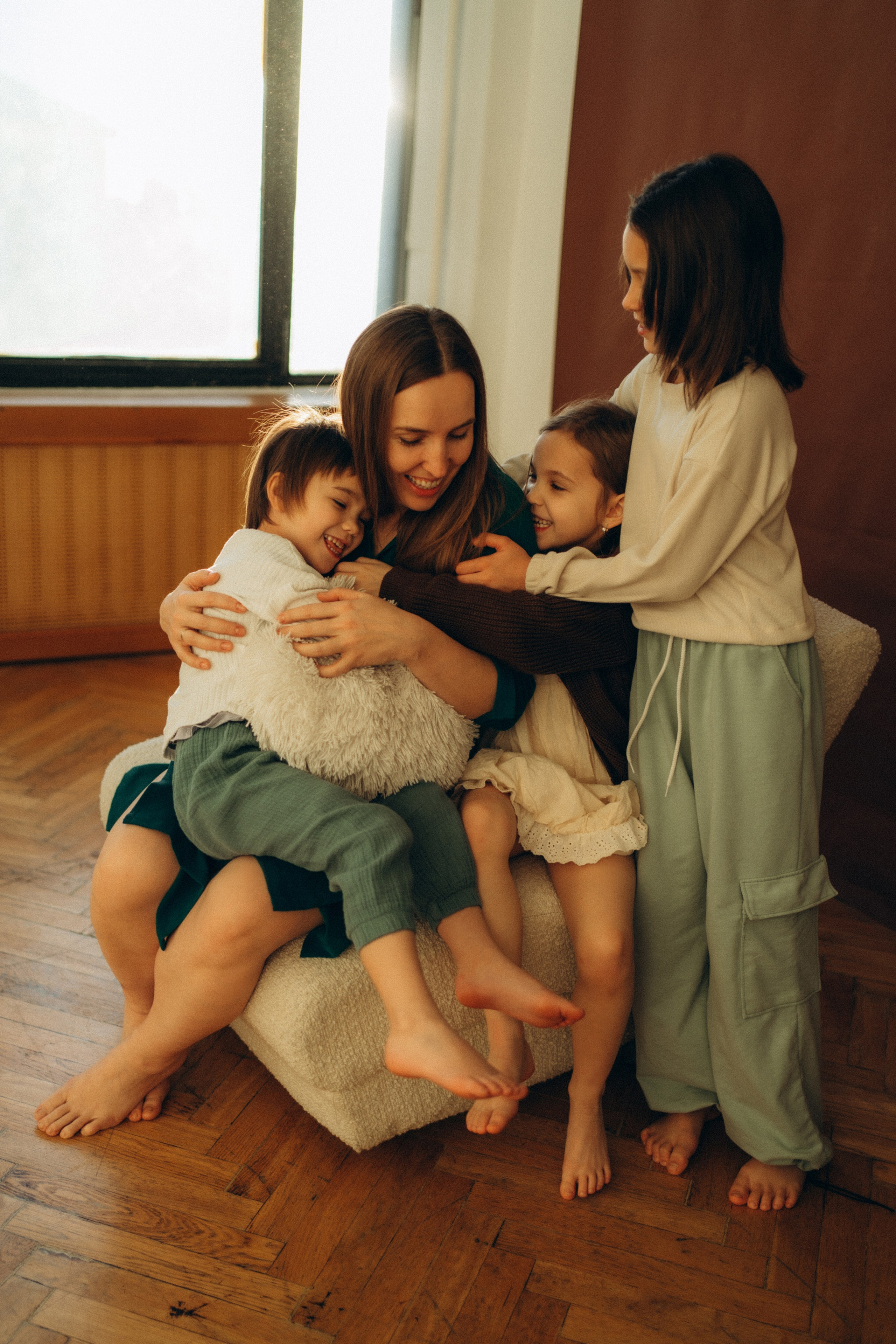 Алена, Женя, Мила, Саша, Лиза и Олежка. Фотограф в Минске — Мария Миллс