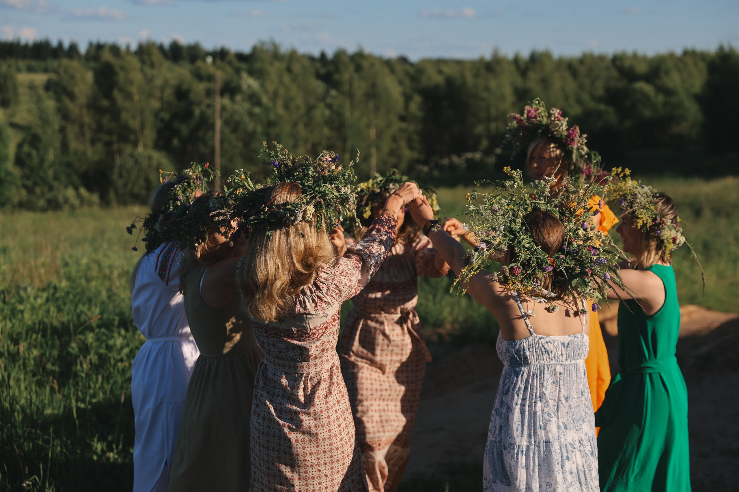 Йога-ретрит в Завидово на Иван Купалу. Фотограф и видеограф Анна Домашенко