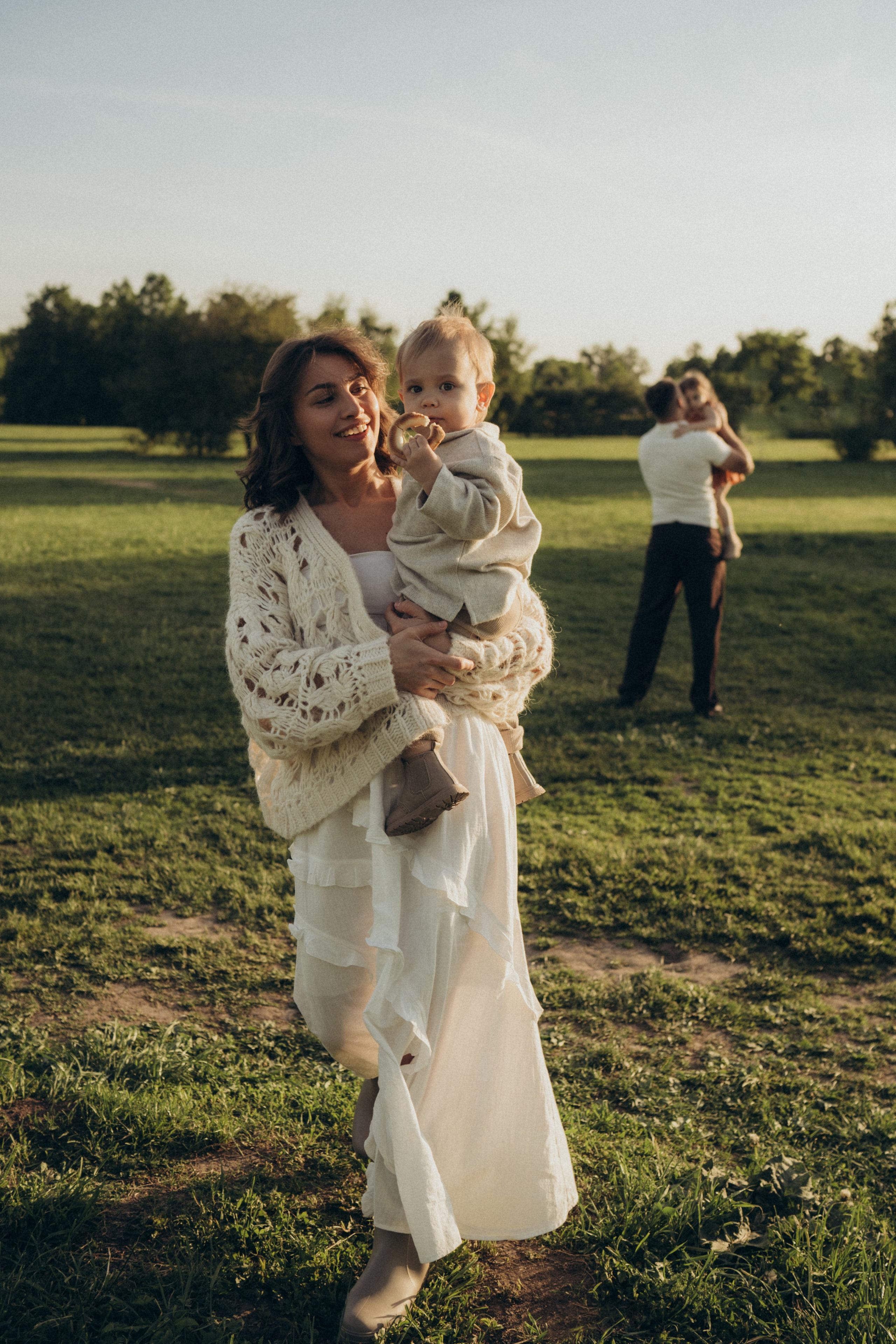 Семья. Закат. Счастье. Семейный фотограф в Москве Елена Гильманова