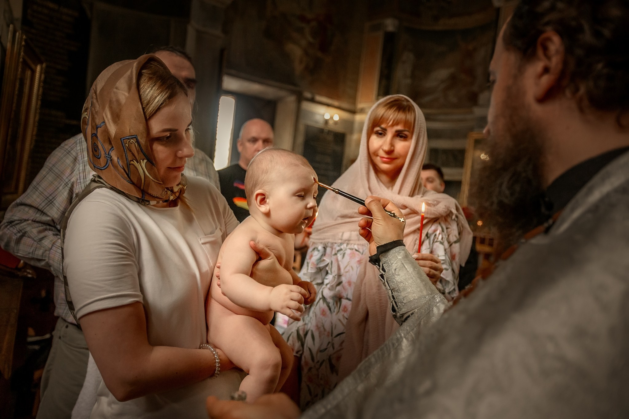 Крещение Константина. Детский семейный фотограф в Севастополе Крыму
