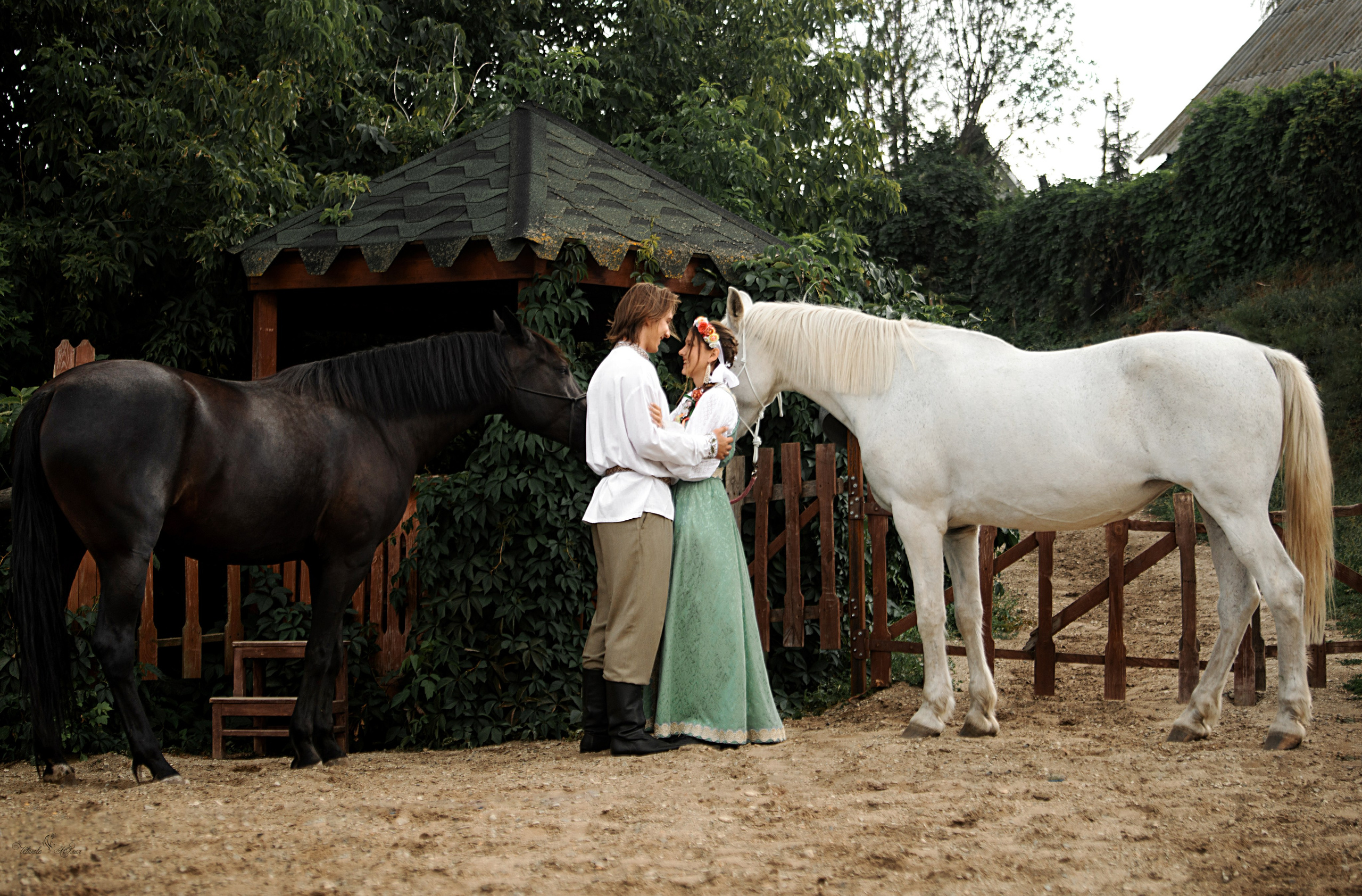 Молодые Глеб и Ирина, Бугульма и Лайма. Конный фотограф в Саратове Юлия Иванова