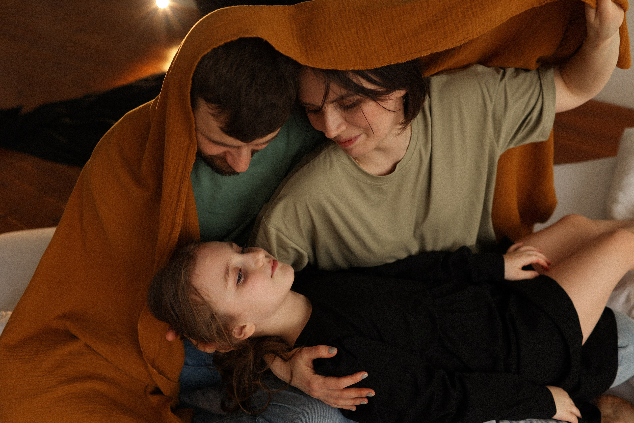 Семейная фотосессия Фотосессия в Москве Семейная фотосессия в студии. Фотограф Владимир Москва