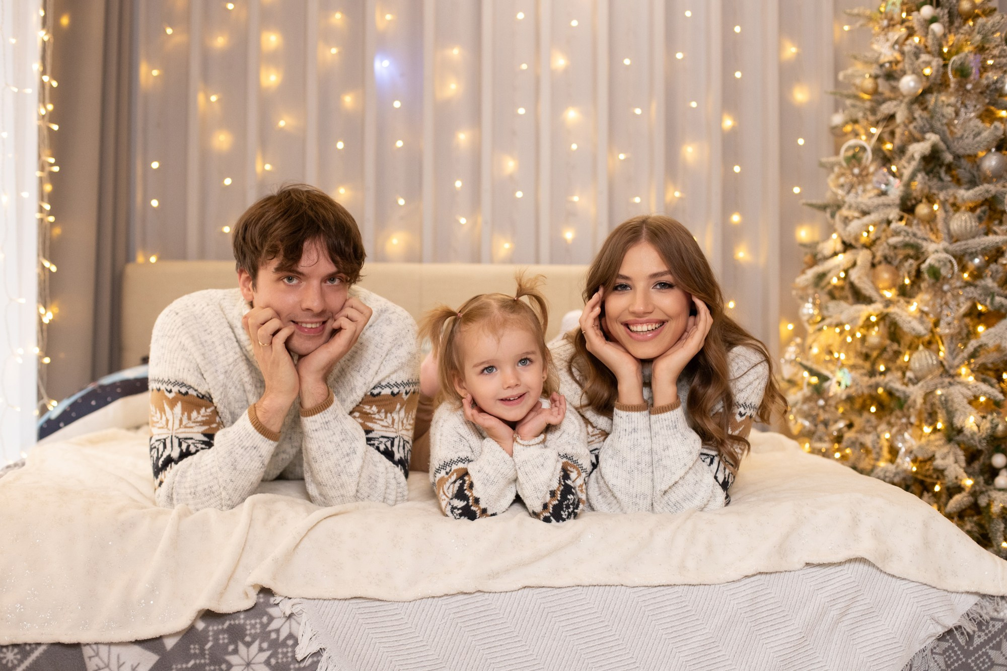 Новогодняя фотосессия в моей студии. Профессиональный фотограф Анастасия Кохно