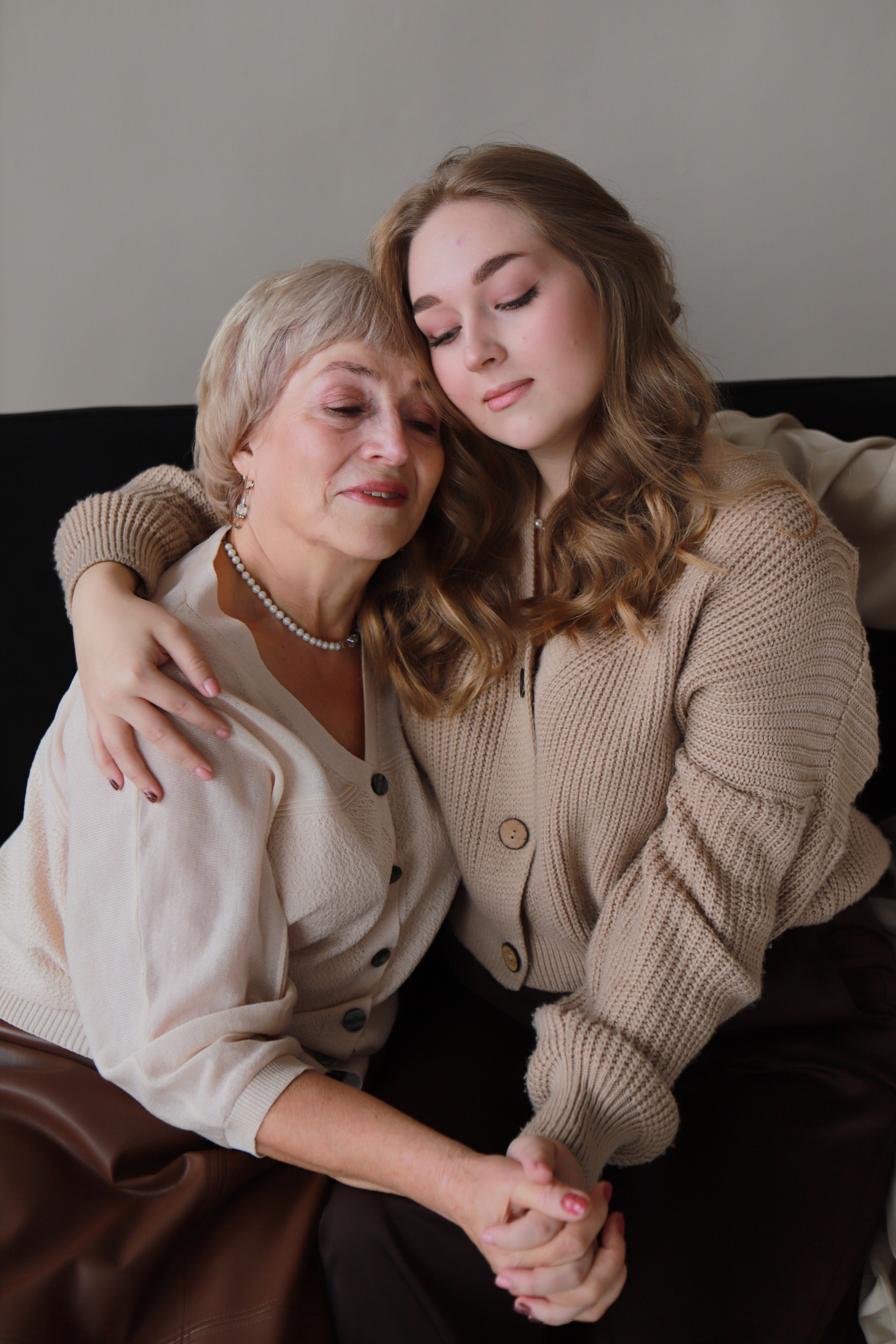 Семейная фотосессия - Трогательная съемка трех поколений. Семейный и женский фотограф Кемерово Мария Степ