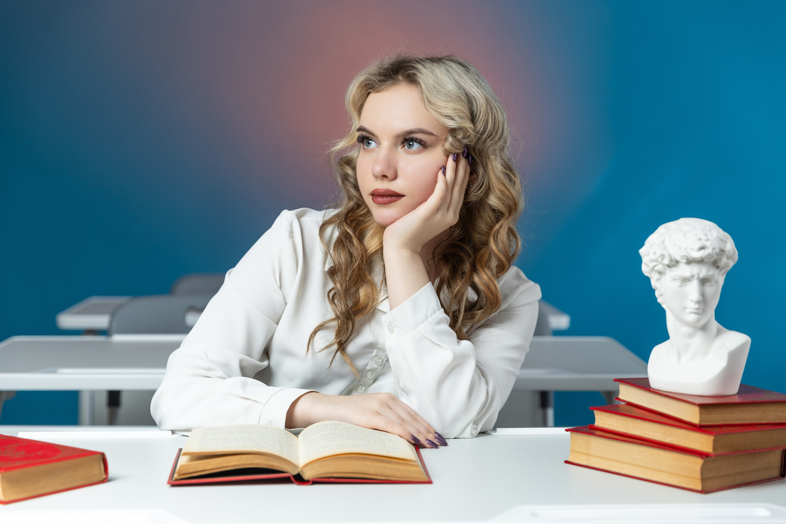 Фотосессия в школе. Выпускные альбомы Евгении Виноградовой г. Липецк