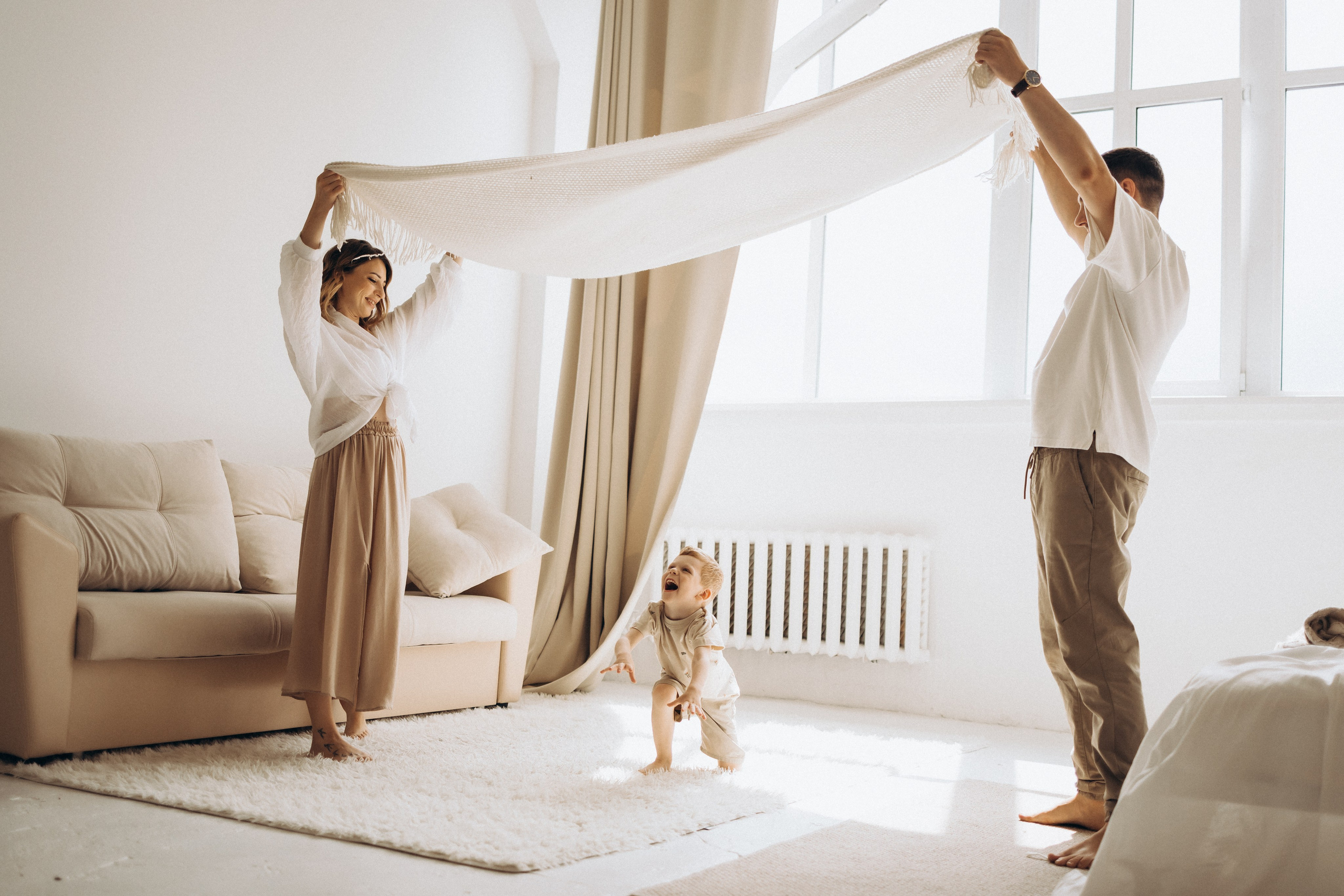 Дмитрий, Алёна и Демид. Фотограф Нижний Новгород