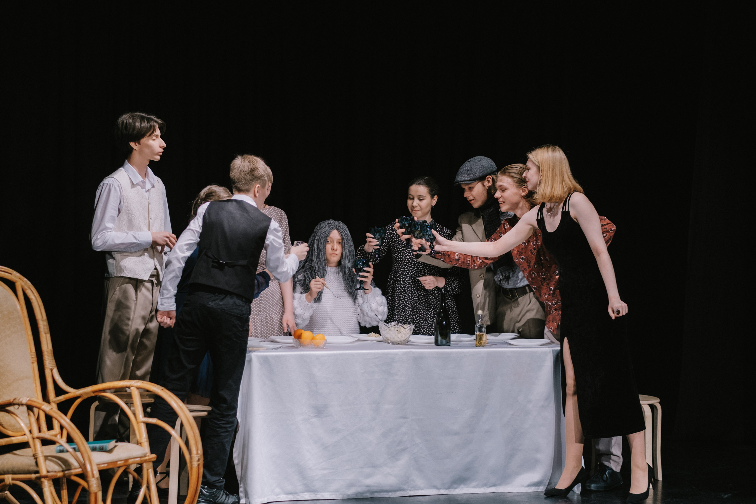 Детская театральная студия «Ирбис», спектакль. Репортажный и портретный фотограф в Москве Илья Спиридонов