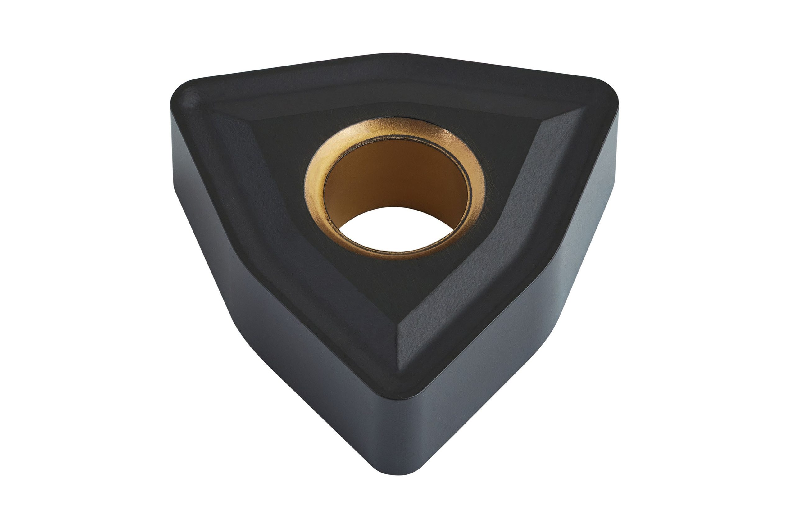 Пластина для точения, макро, детализация режущей кромки