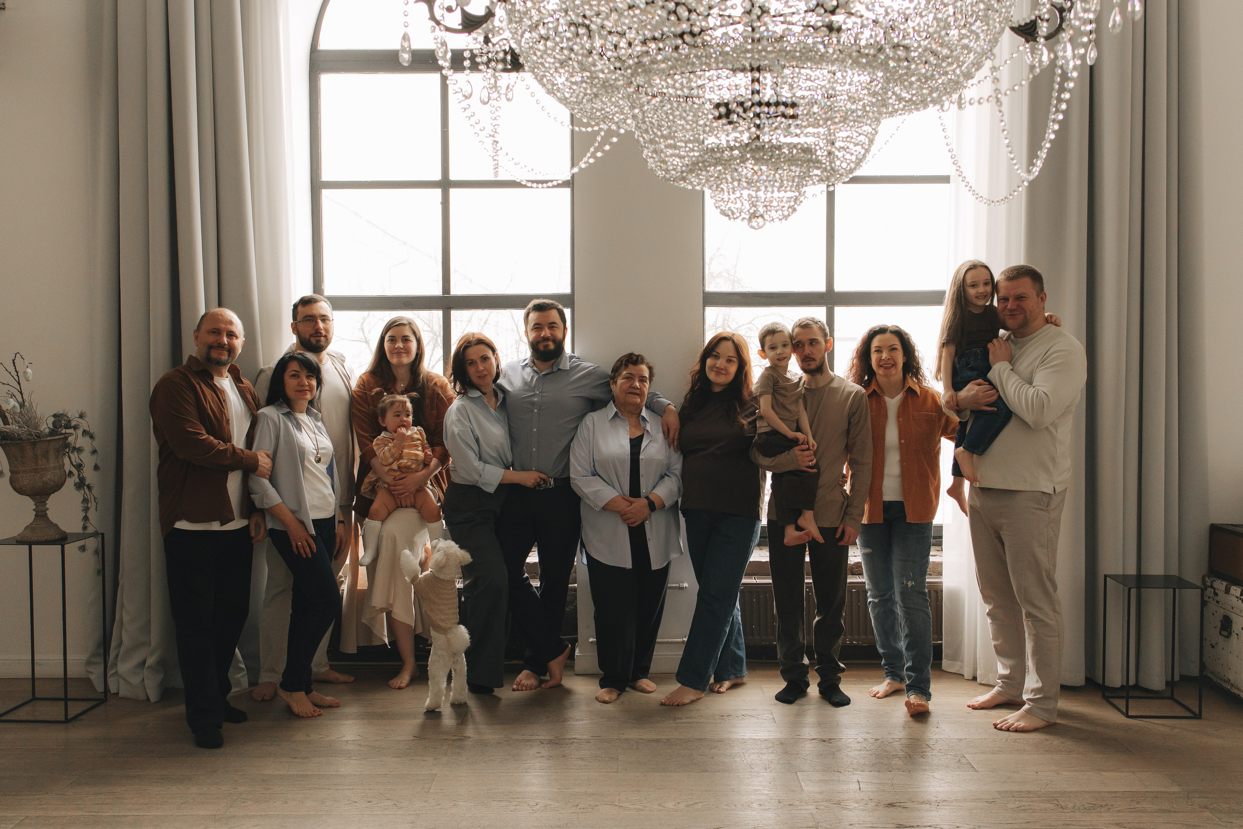 Большая семья. Семейный фотограф Москва Наталия Осьмакова
