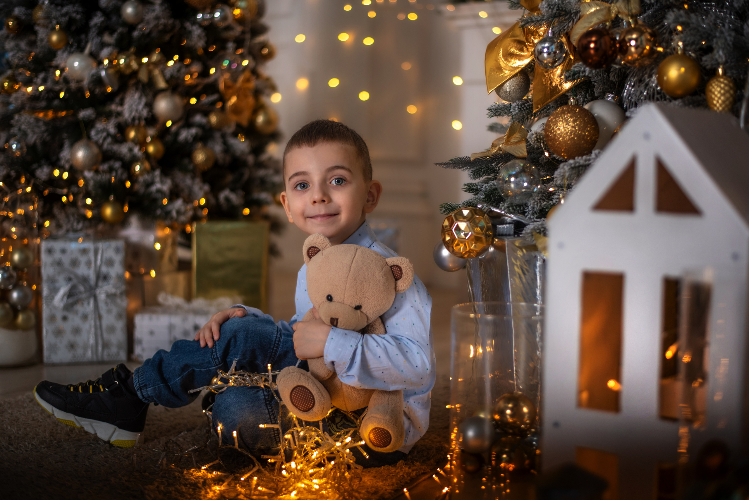 сказочные новогодние фото