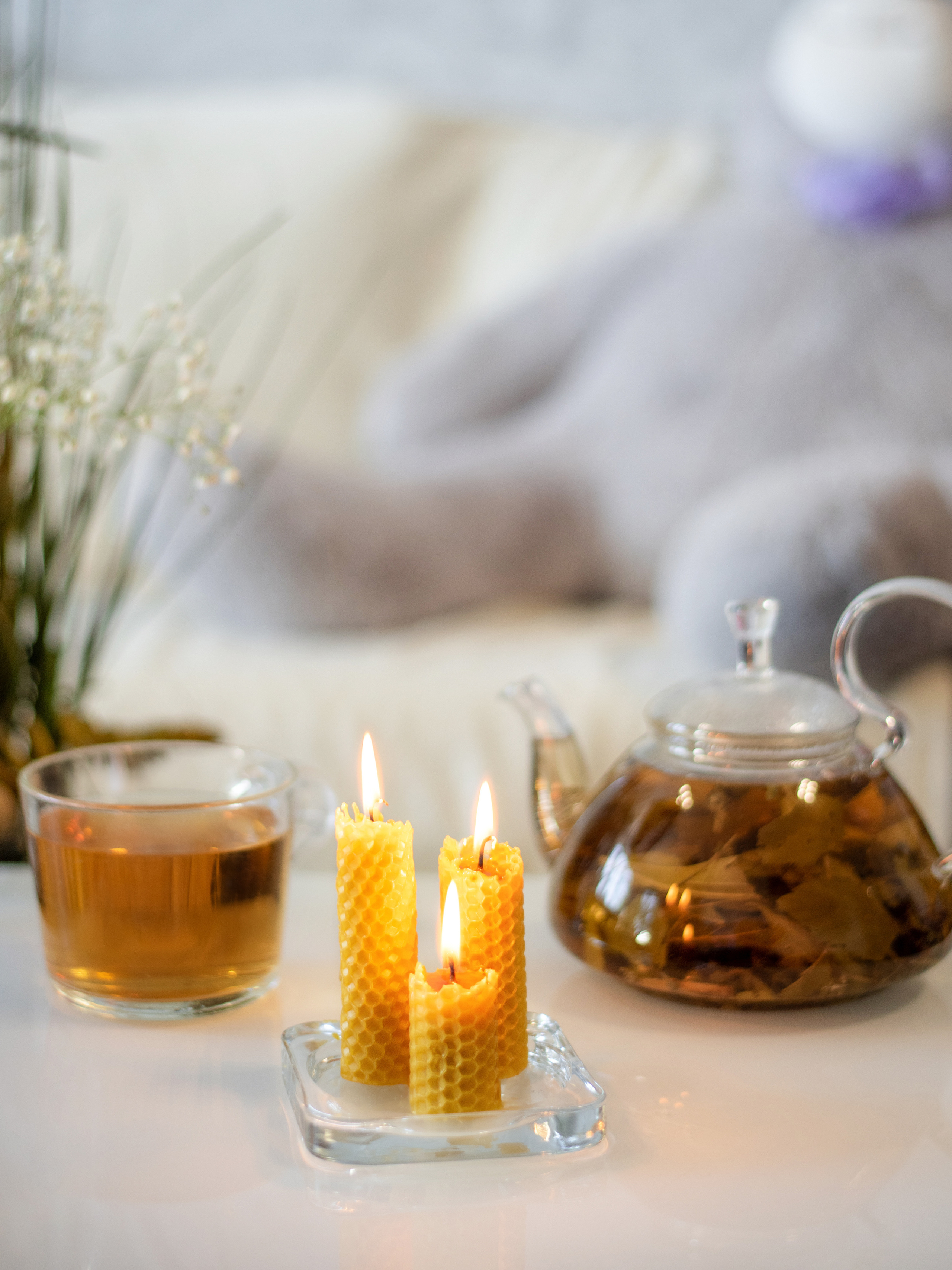 свеча из вощины