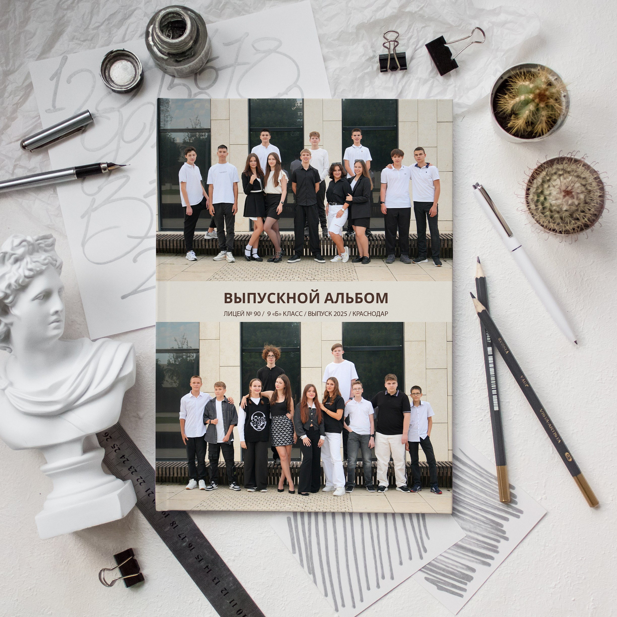 СТАНДАРТ 3300. Красивый выпускной альбом в Краснодаре