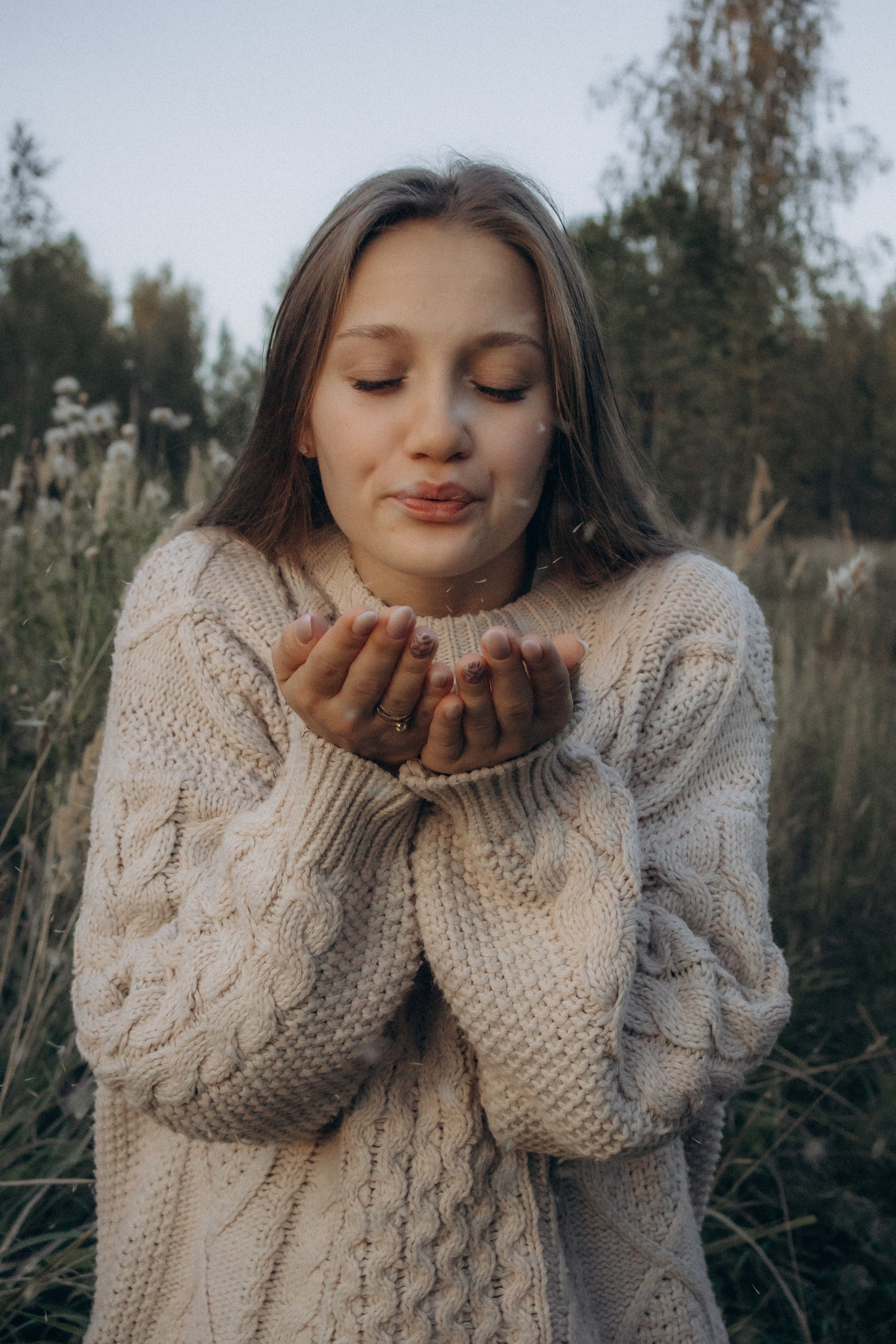 Юля. Осенняя фотосессия в поле. Юлия Левада Семейный и женский фотограф