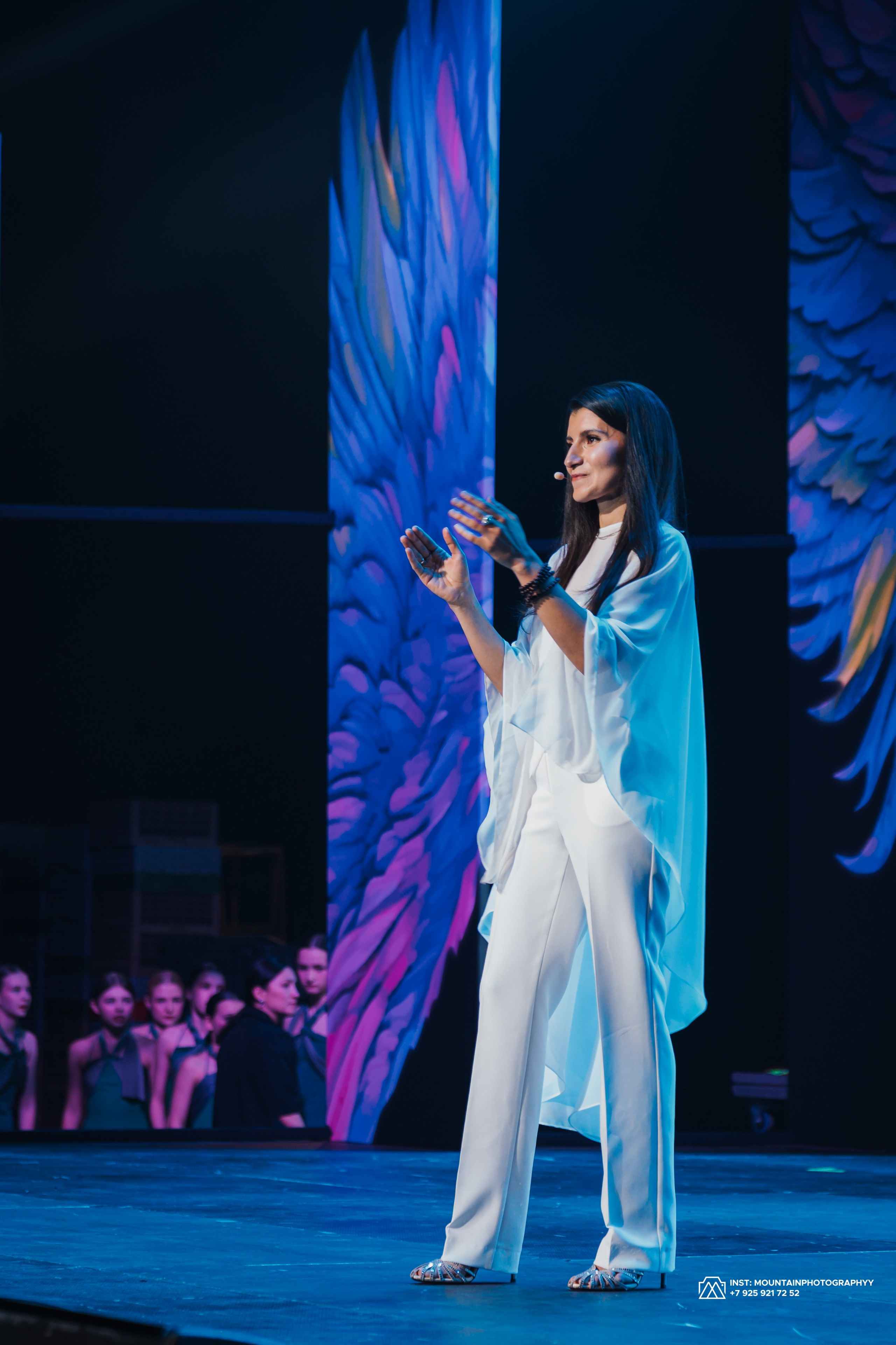 Training Sedi Kasparova " The voice”. Photographe basé à Moscou