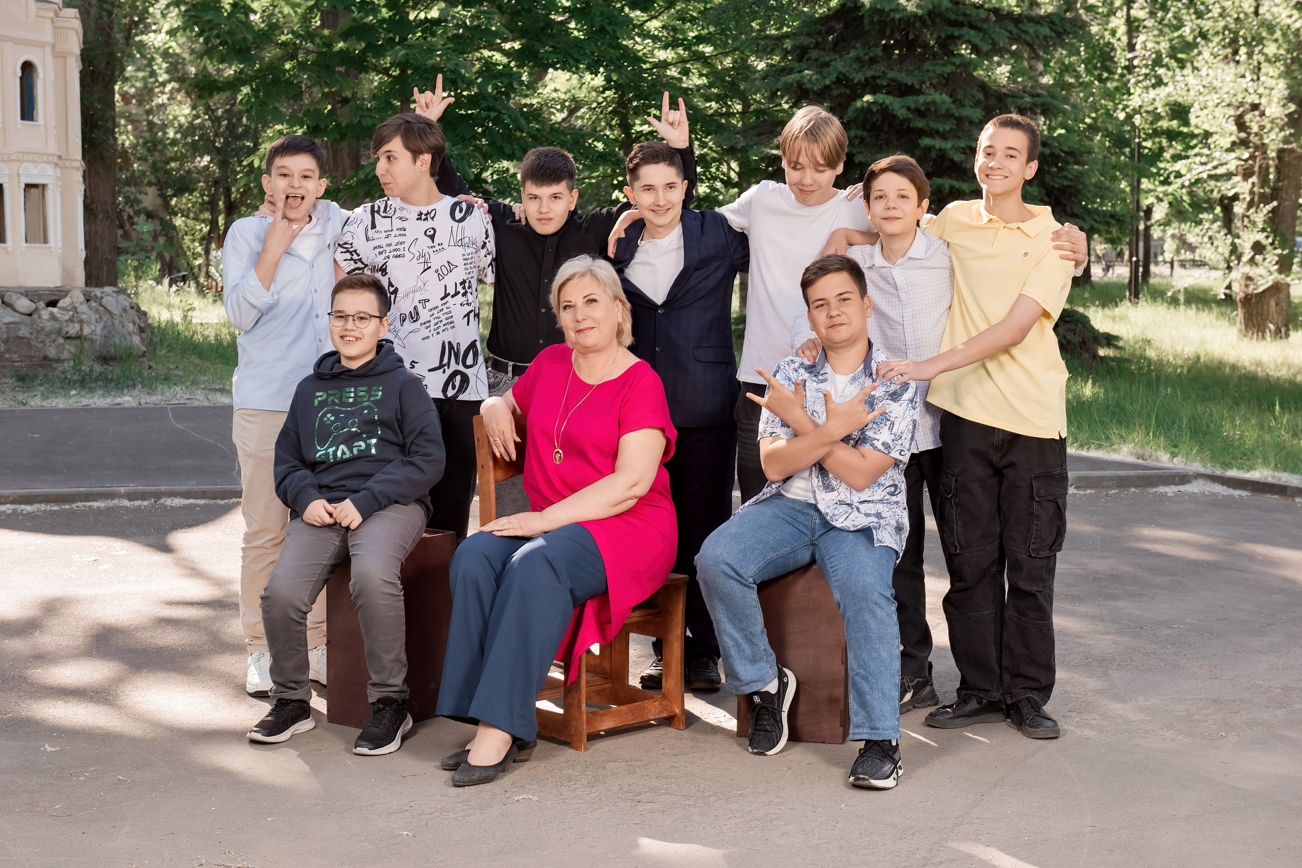 9-11 класс группы. Фотограф Саратов Юлия Петрова