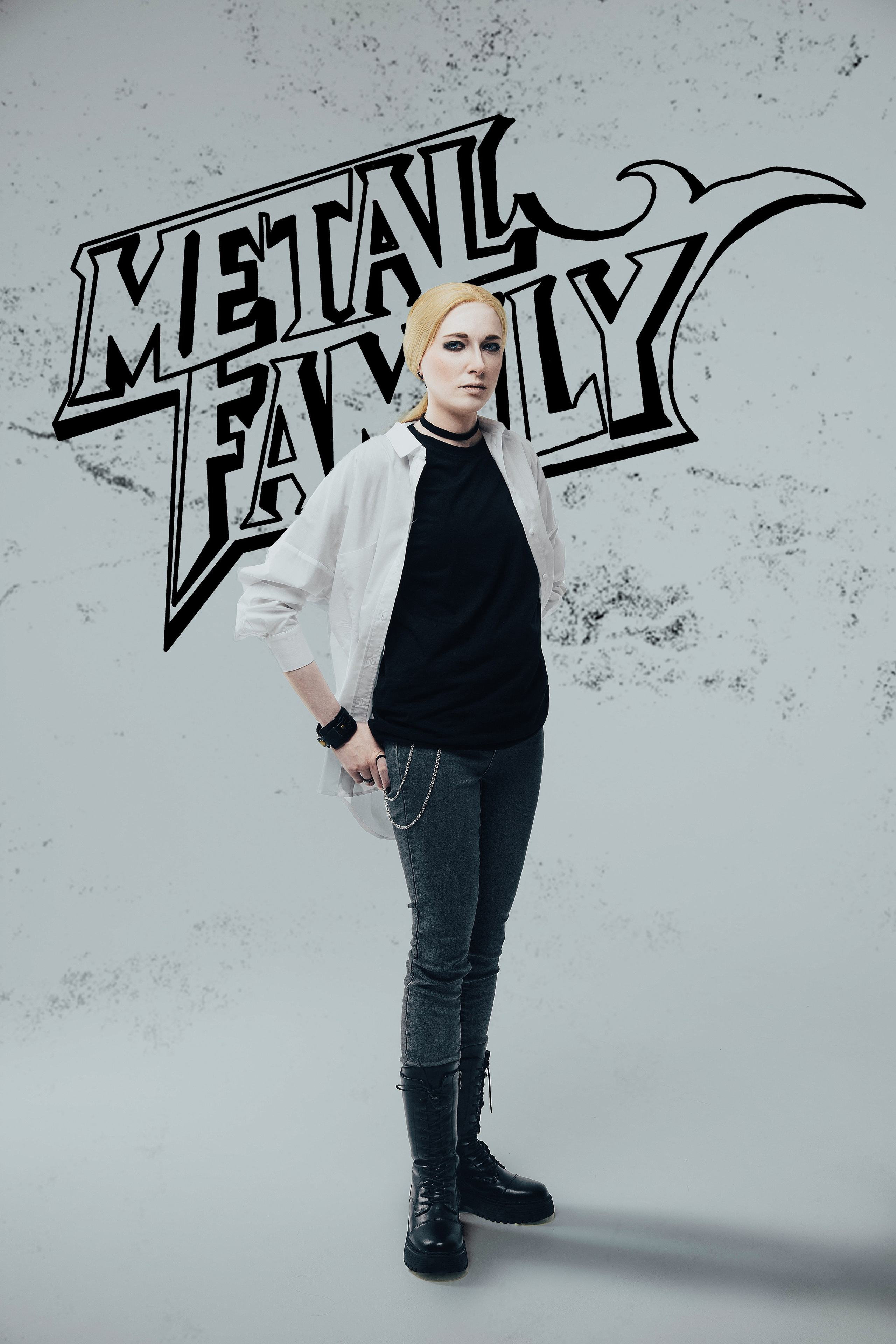 Рок метал фемели. Фотограф Кристина Холмская Москва