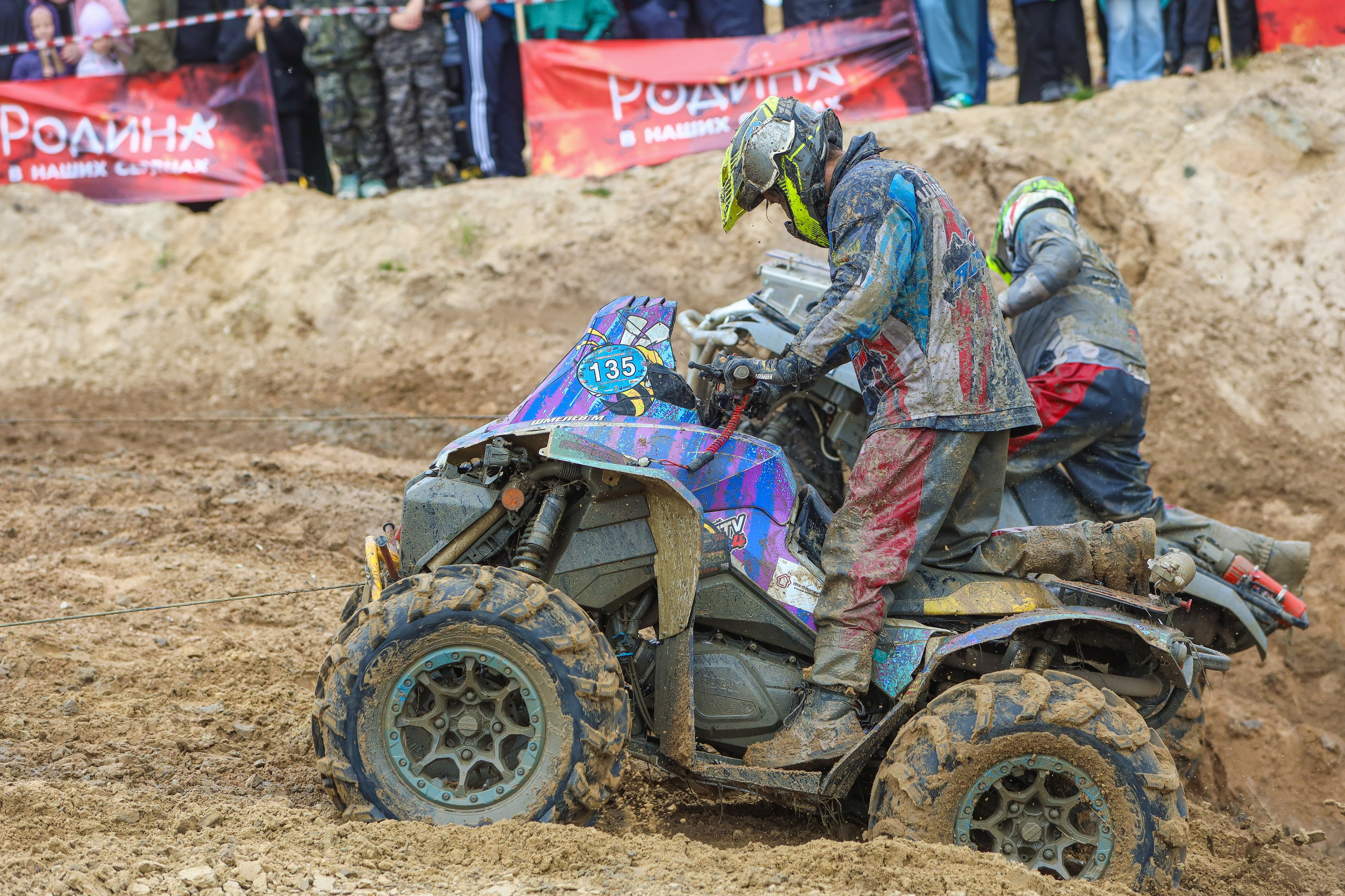 Гонки на квадроциклах Грязевое кольцо. Спортивный фотограф в Самаре