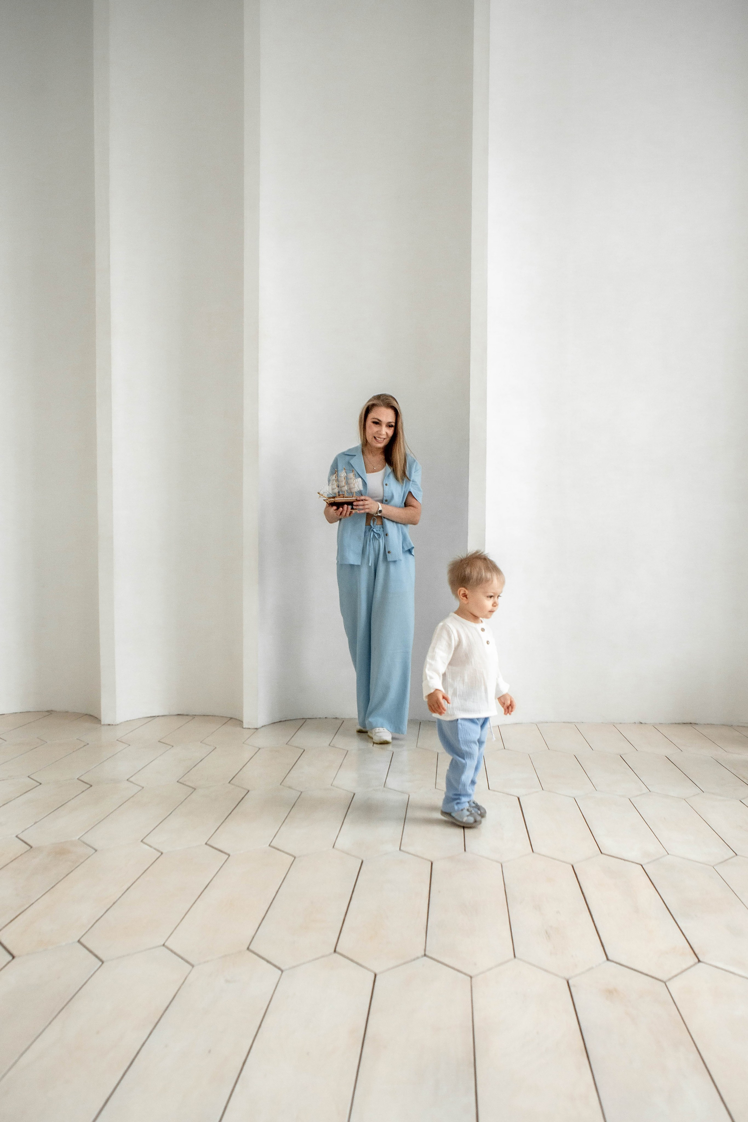 Мама и сын. Фотограф Екатерина Голицына