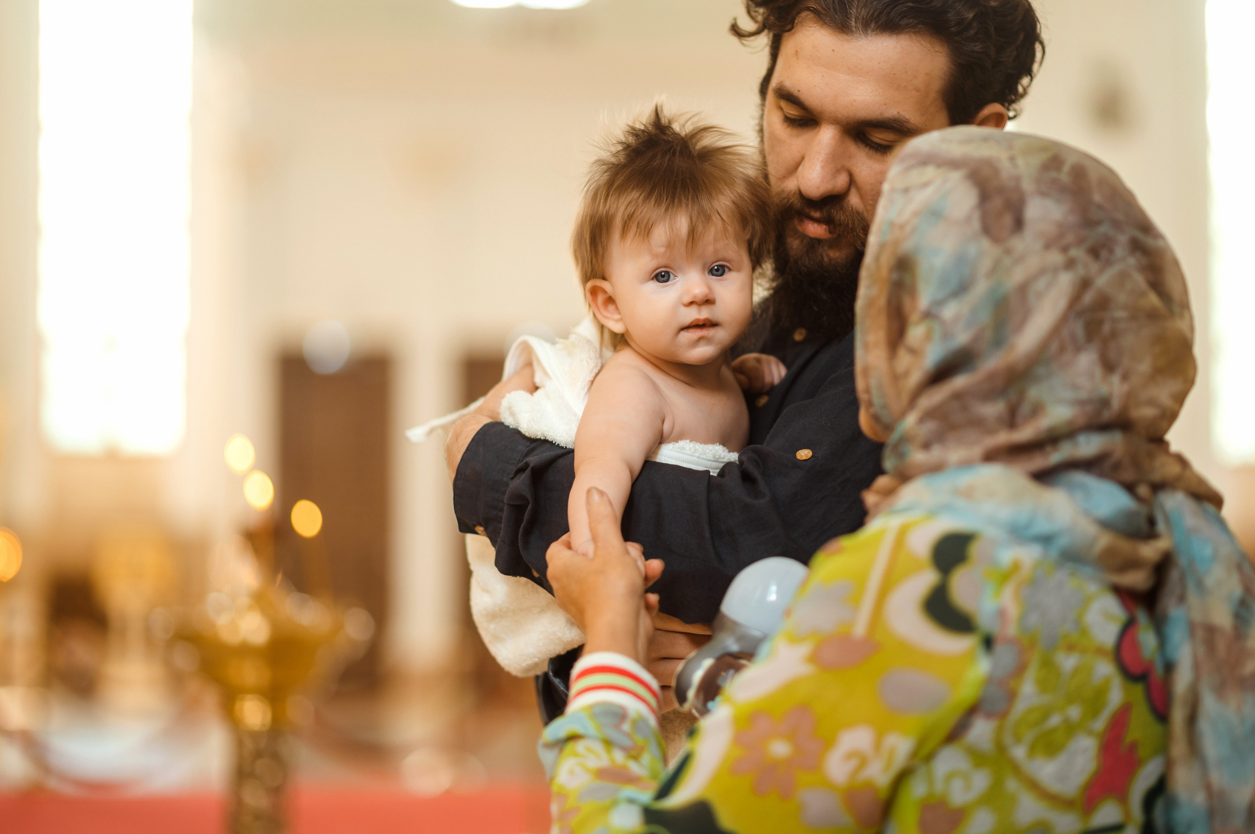 Крещение Сони. Спасский кафедральный собор. Свадебный и семейный Фотограф в Пензе Татьяна Лапоногова