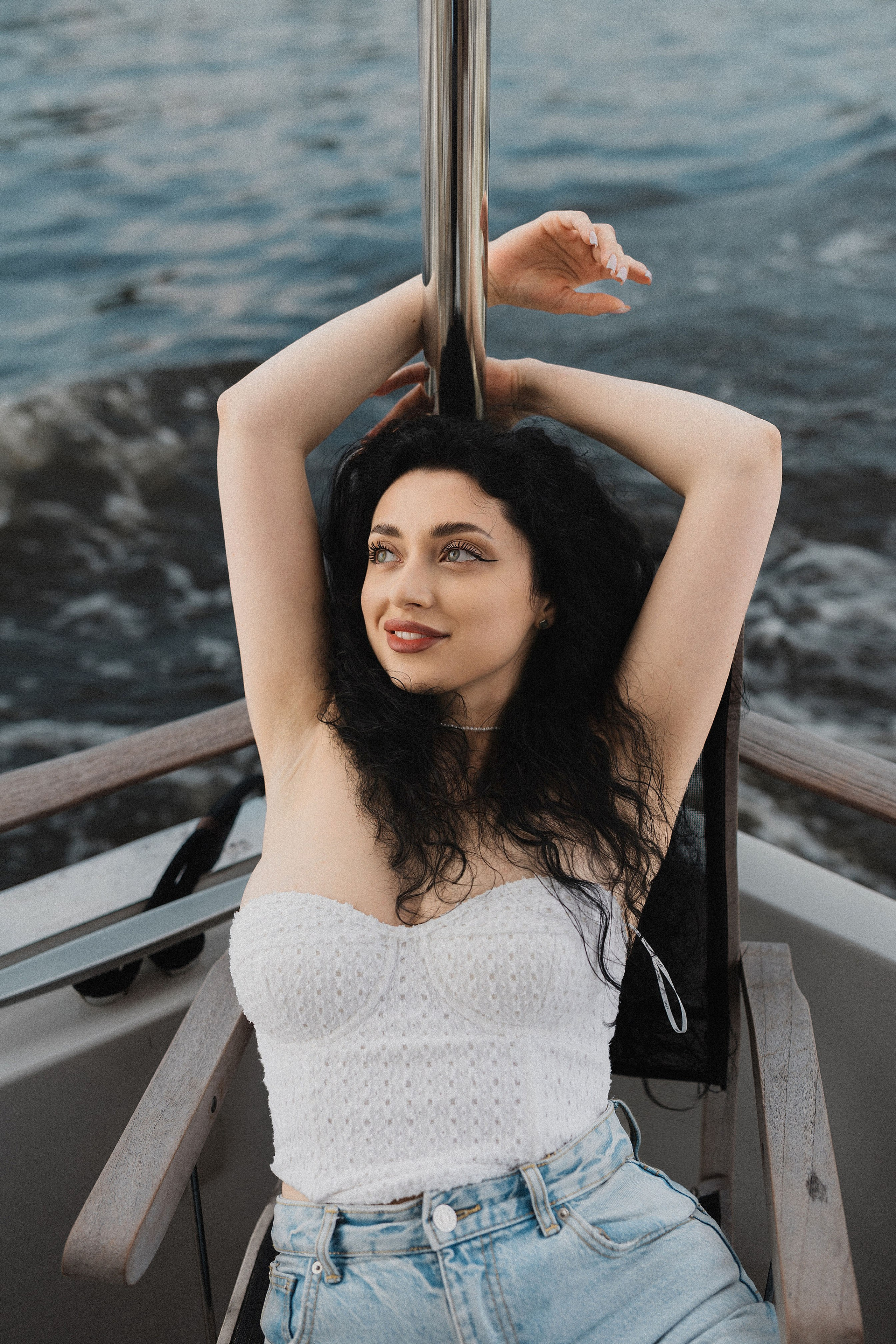 Девичник на яхте. Фотограф в Москве Ангелина Ким