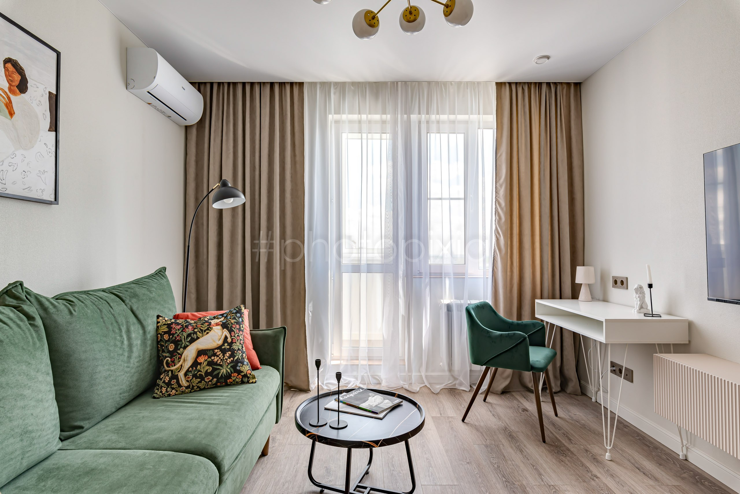 Интерьерная съёмка двухкомнатной квартиры на Миклухо-Маклая. Интерьерная съёмка и виртуальные туры — Интерьерный фотограф Кузнецов Сергей (photopixiq)