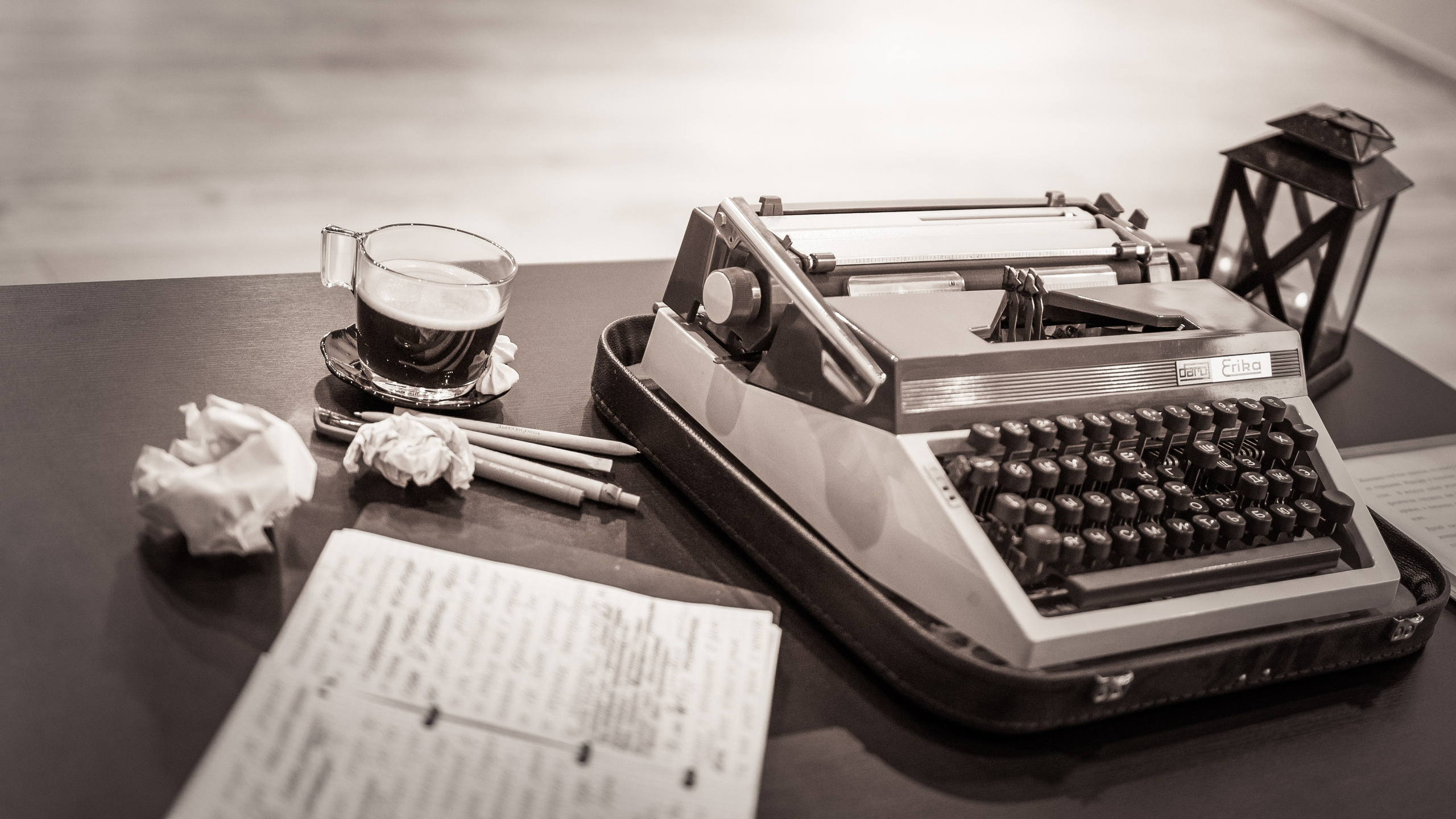 Писательница Эрика. Художественная фотография