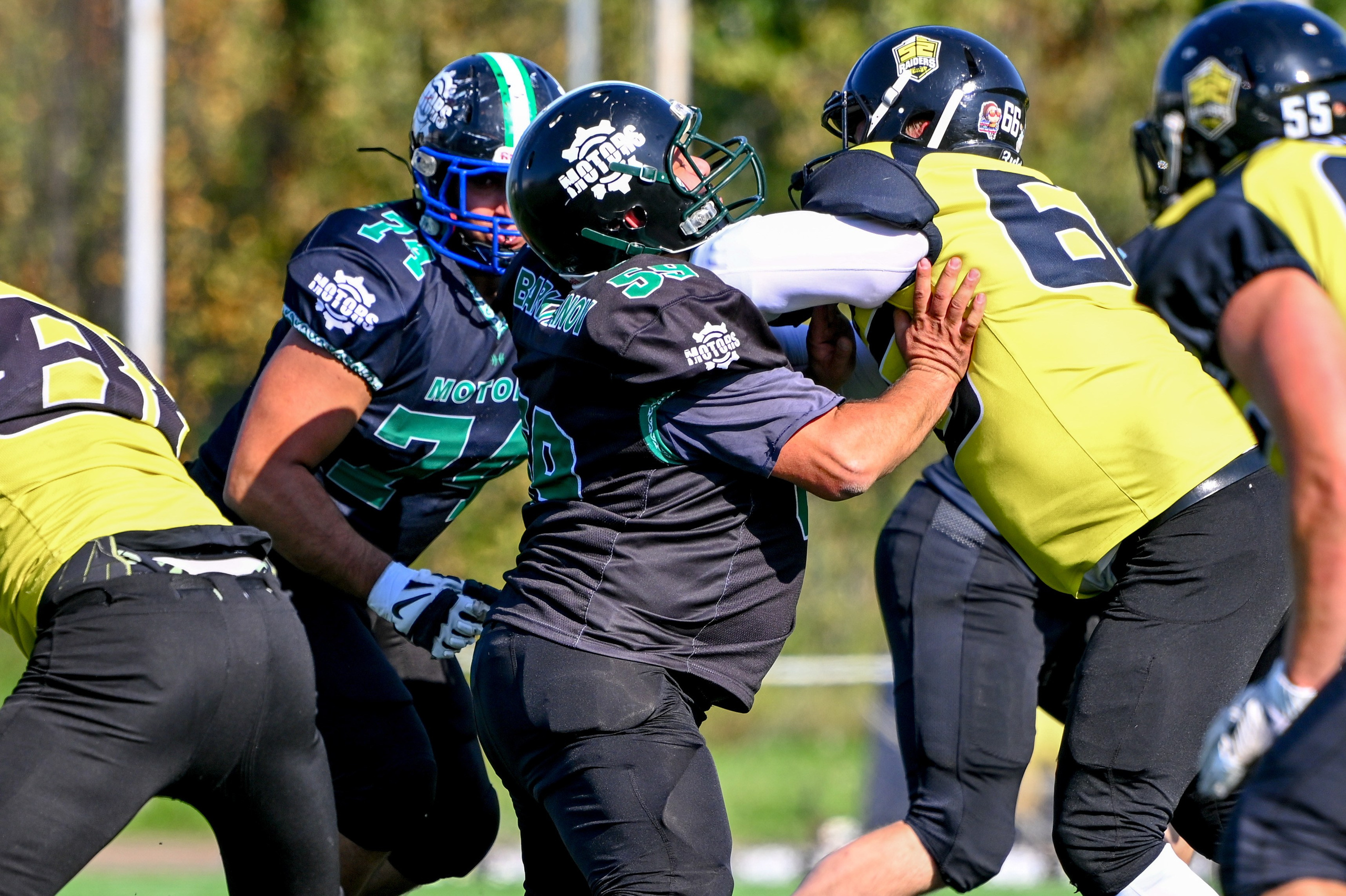 Американский футбол. Спортивный и репортажный фотограф в Казани Вячеслав Сатонин