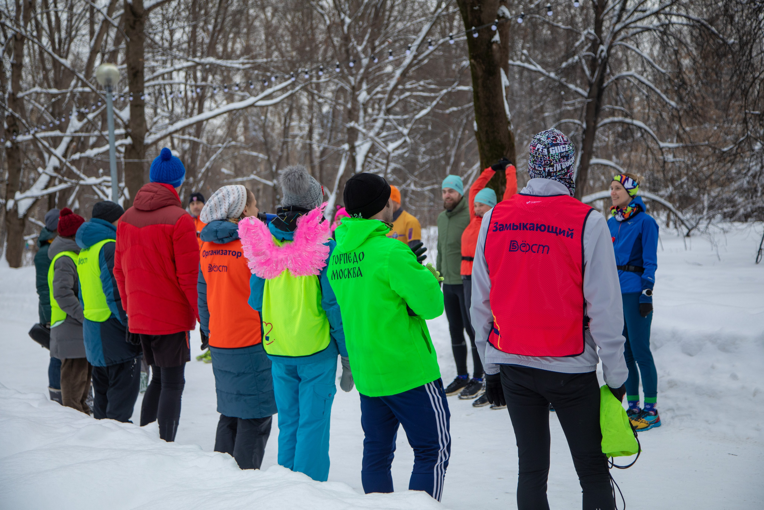5 вёрст в Тушино, День влюбленных, 91 забег, 17 февраля 2024 г. Фотограф Сергей Ловкий