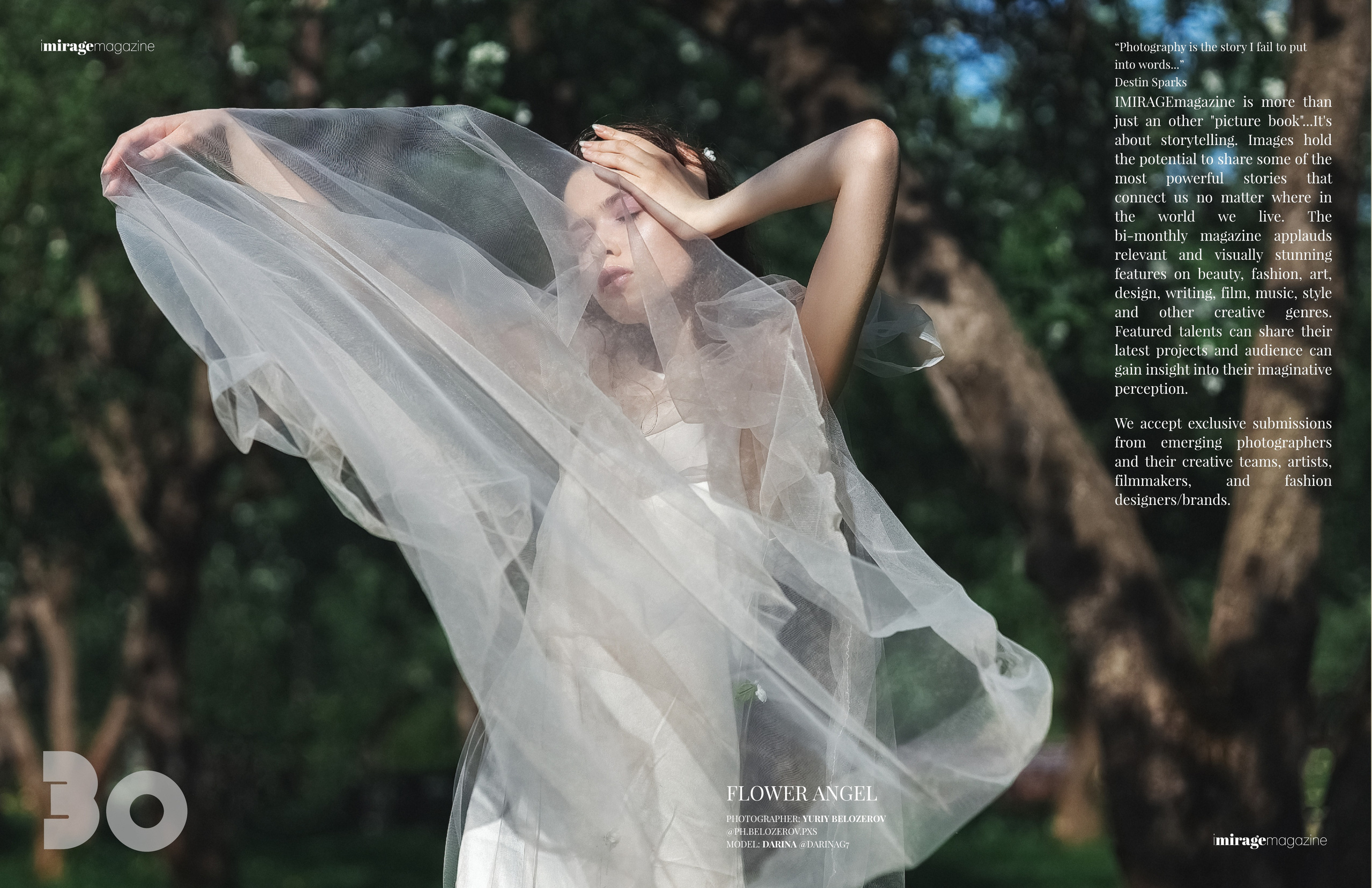 IMIRAGE magazine (May). Юрий Белозёров фотограф