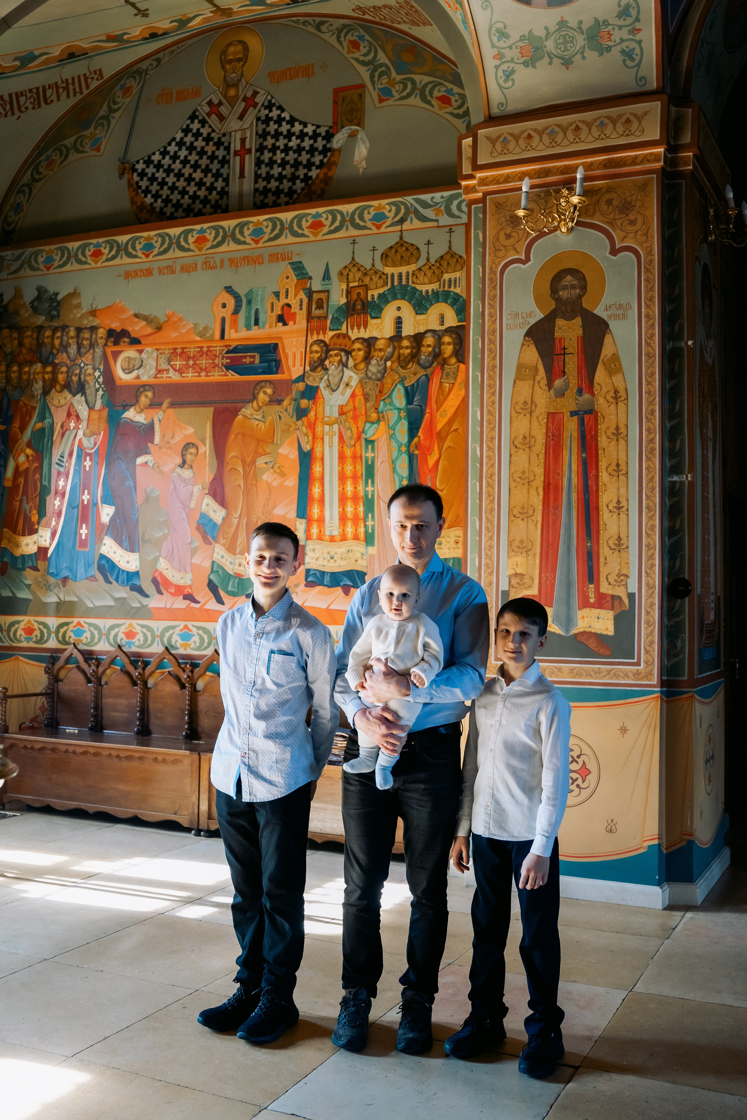 Крещение Мирона. Фотограф Казакова Анастасия