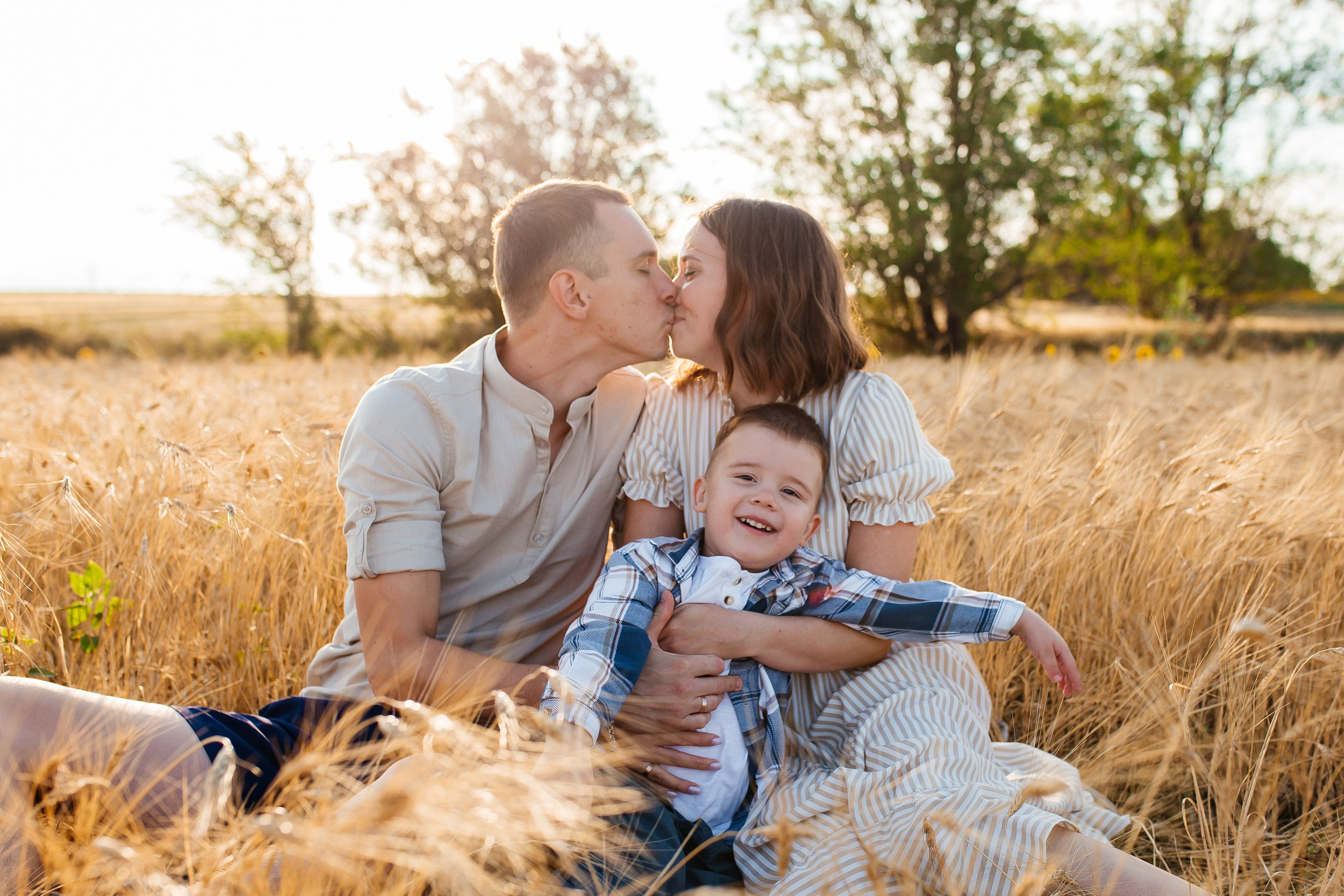 Семенкины. Фотограф в Большой Черниговка, Самаре. Некрасова Виктория