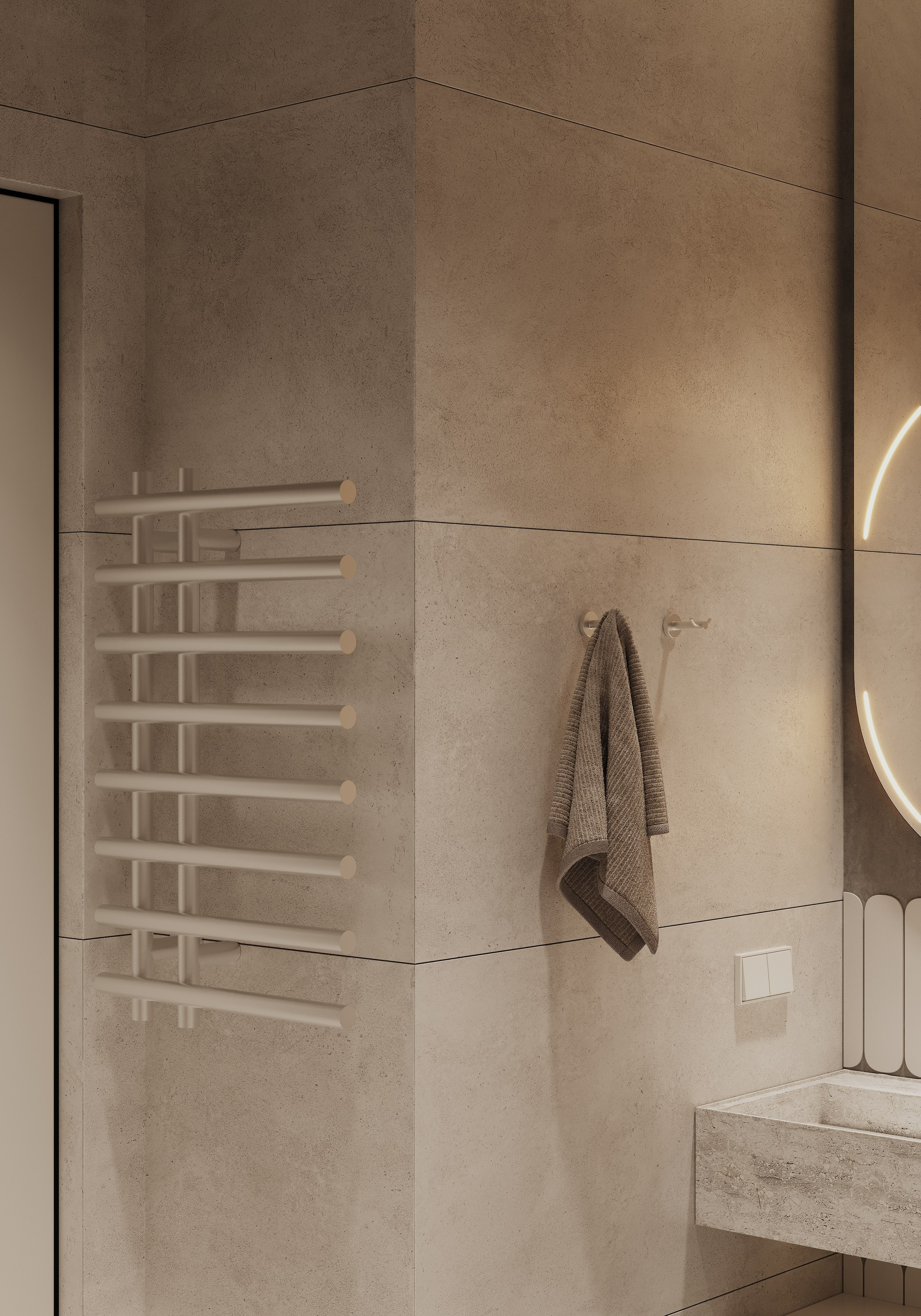 Санузел по заказу. Визуализации интерьера