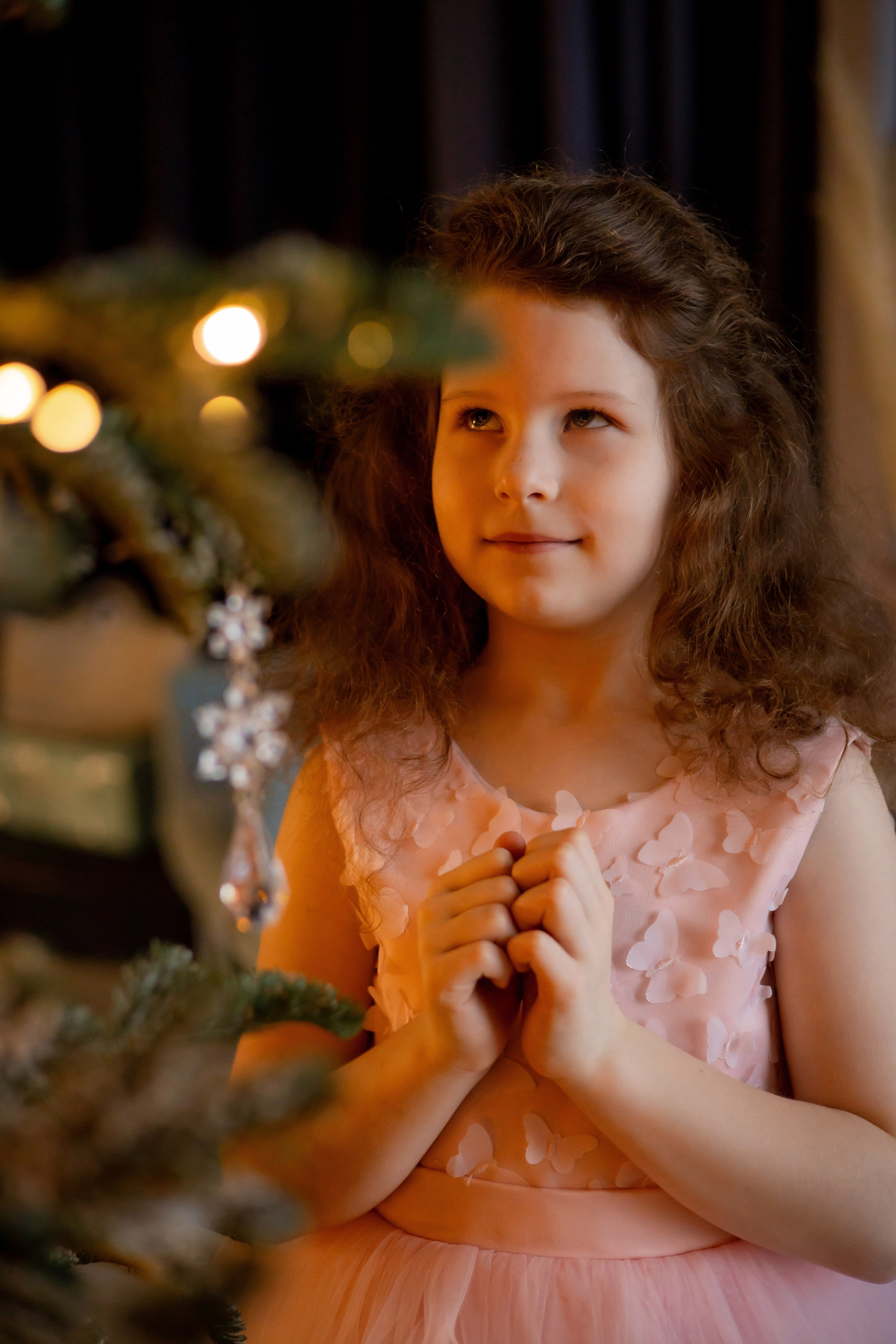 Новогодняя фотосессия для большой семьи. Семейный фотограф в Москве