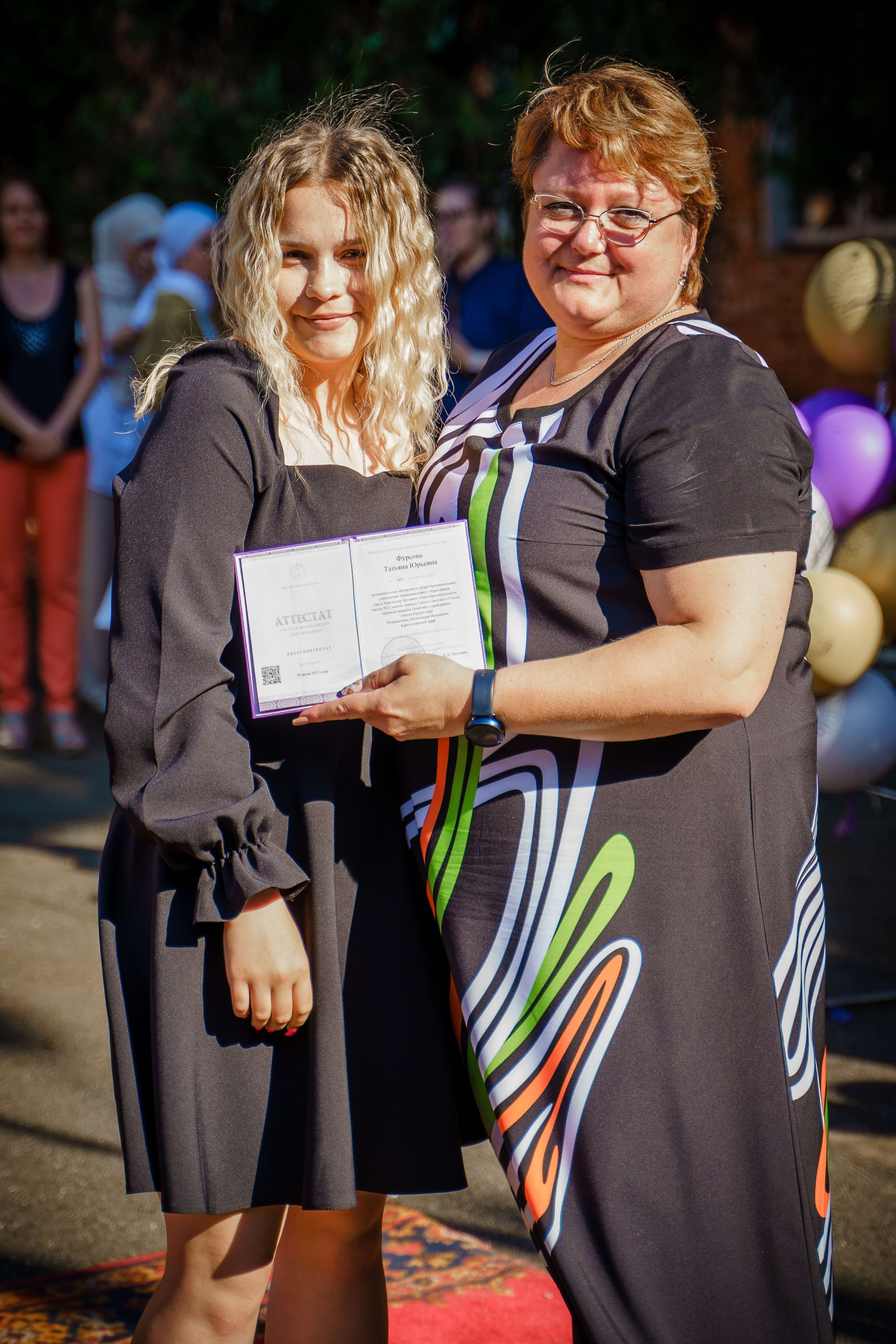 Вручение аттестатов_СОШ 31_9кл_2023 г. Фотографы из солнечного Краснодара Вадим и Надежда Митус