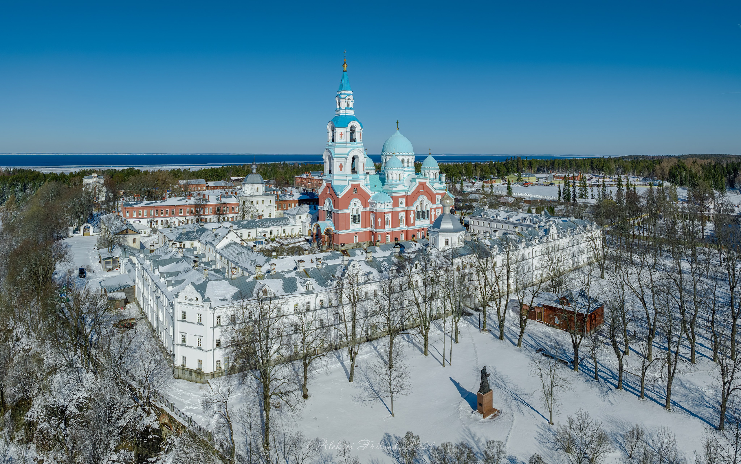 Валаам. Аэросъемка. Фото и Видео в Карелии. Алексей Фрилунд