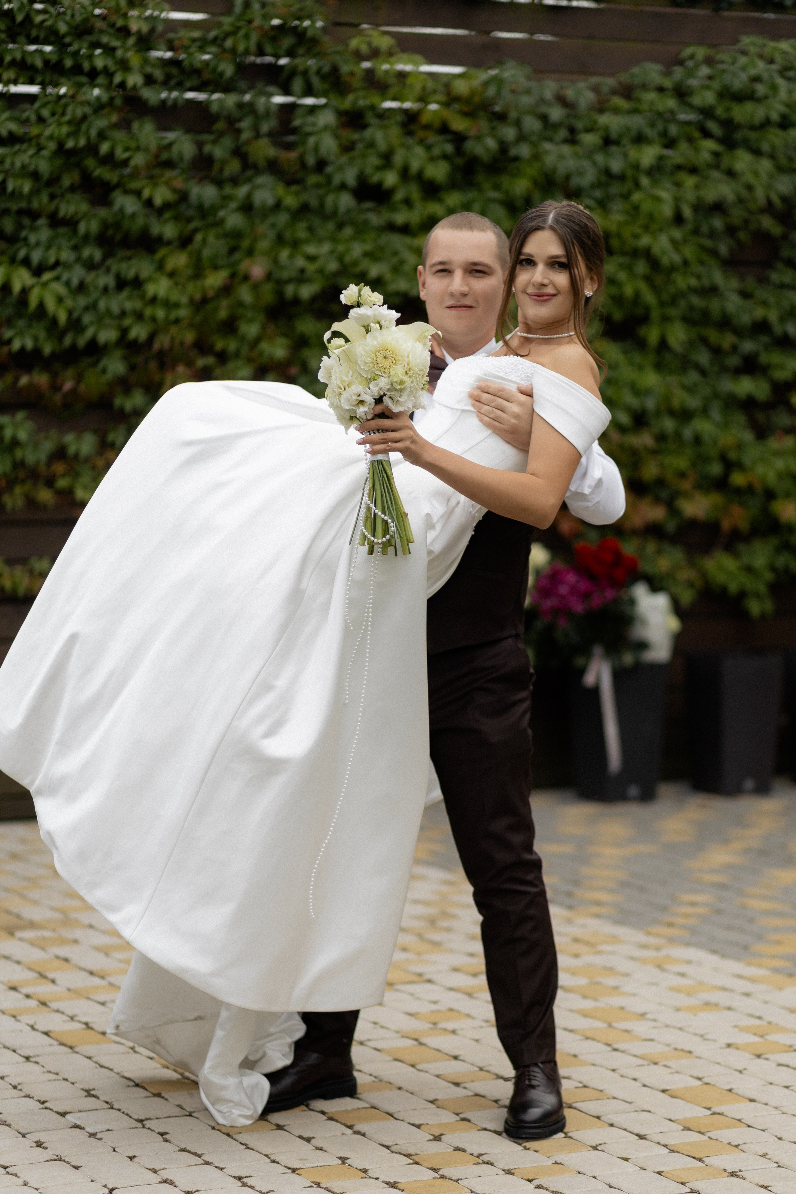 Свадебная фотосессия Анастасии и Игоря в Усадьбе Легенда. Свадебный фотограф в Минске/Беларуси Сергей Спиридонов