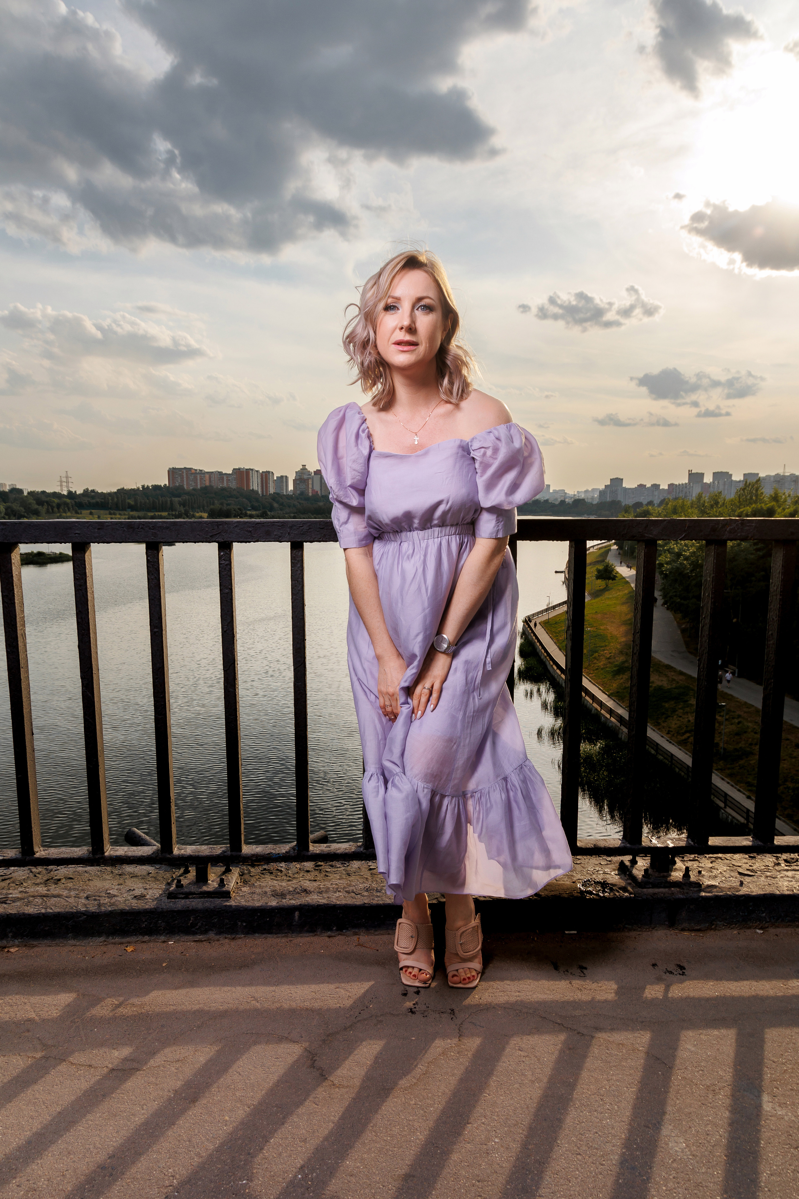 Аня, кафе, закат. Event фотосъемка Фомин Дмитрий Михайлович