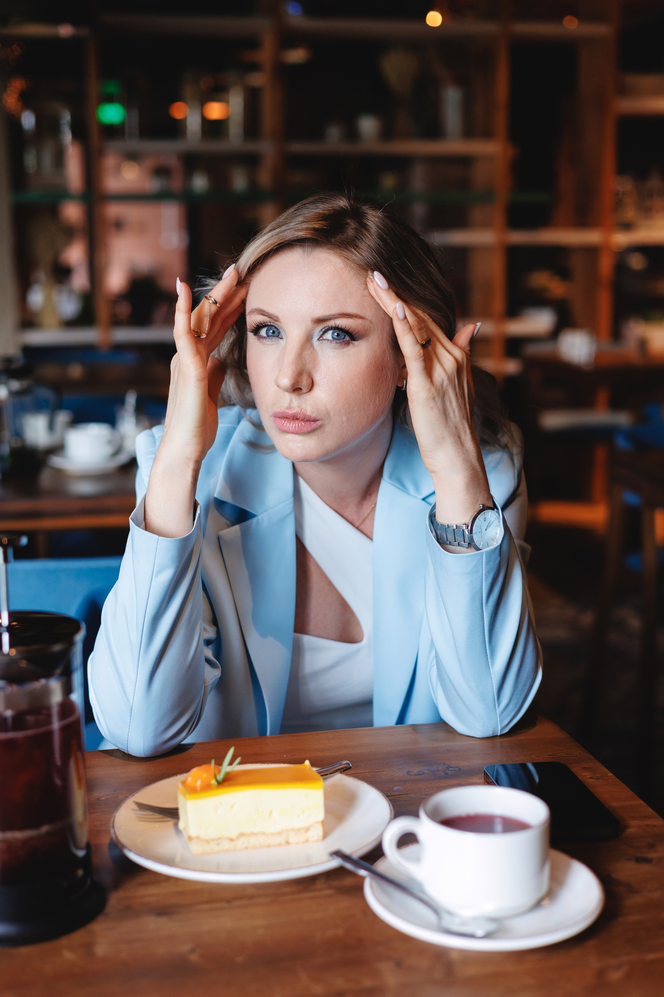 Аня, кафе, закат. Event фотосъемка Фомин Дмитрий Михайлович