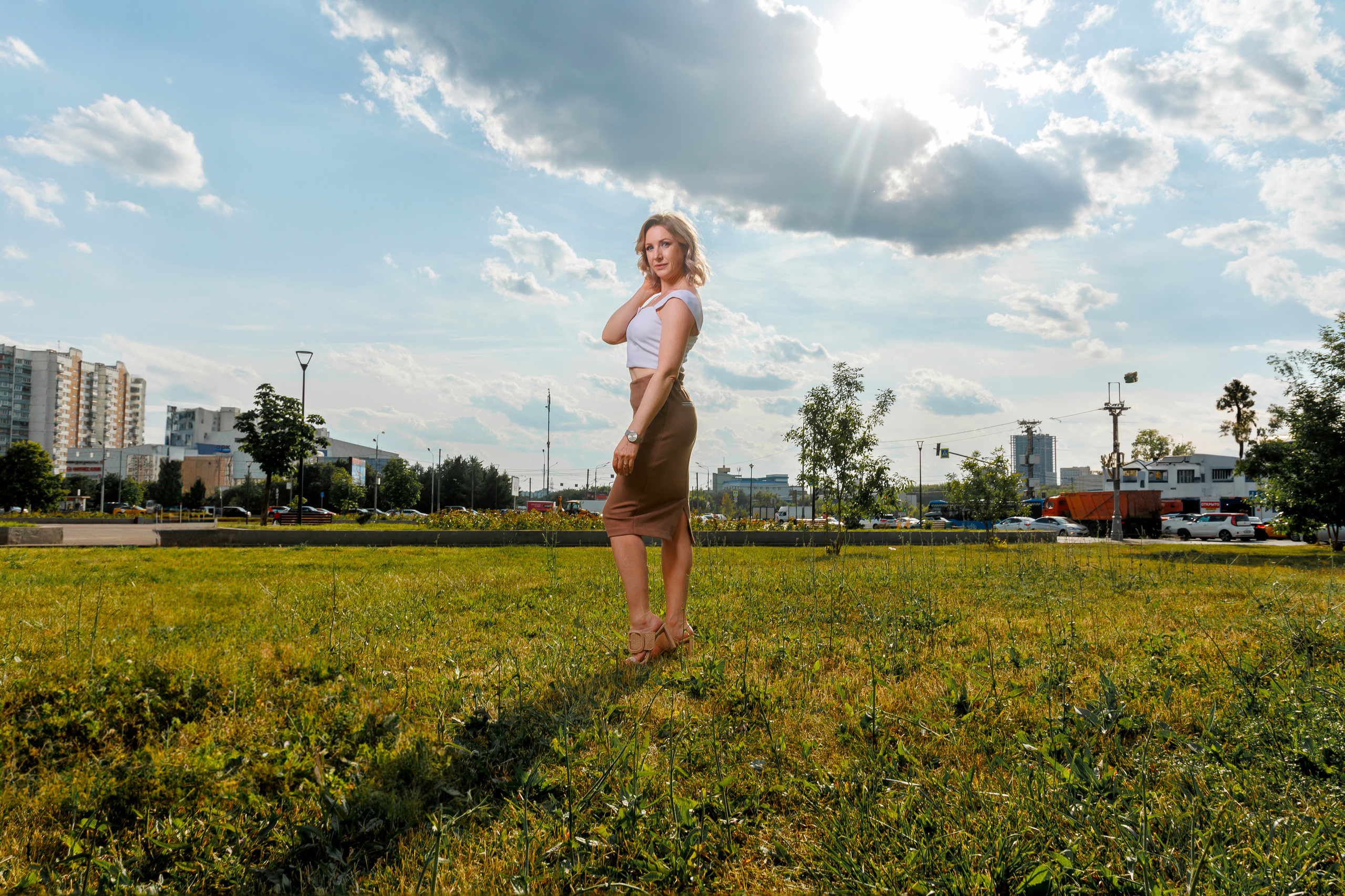 Аня, кафе, закат. Event фотосъемка Фомин Дмитрий Михайлович