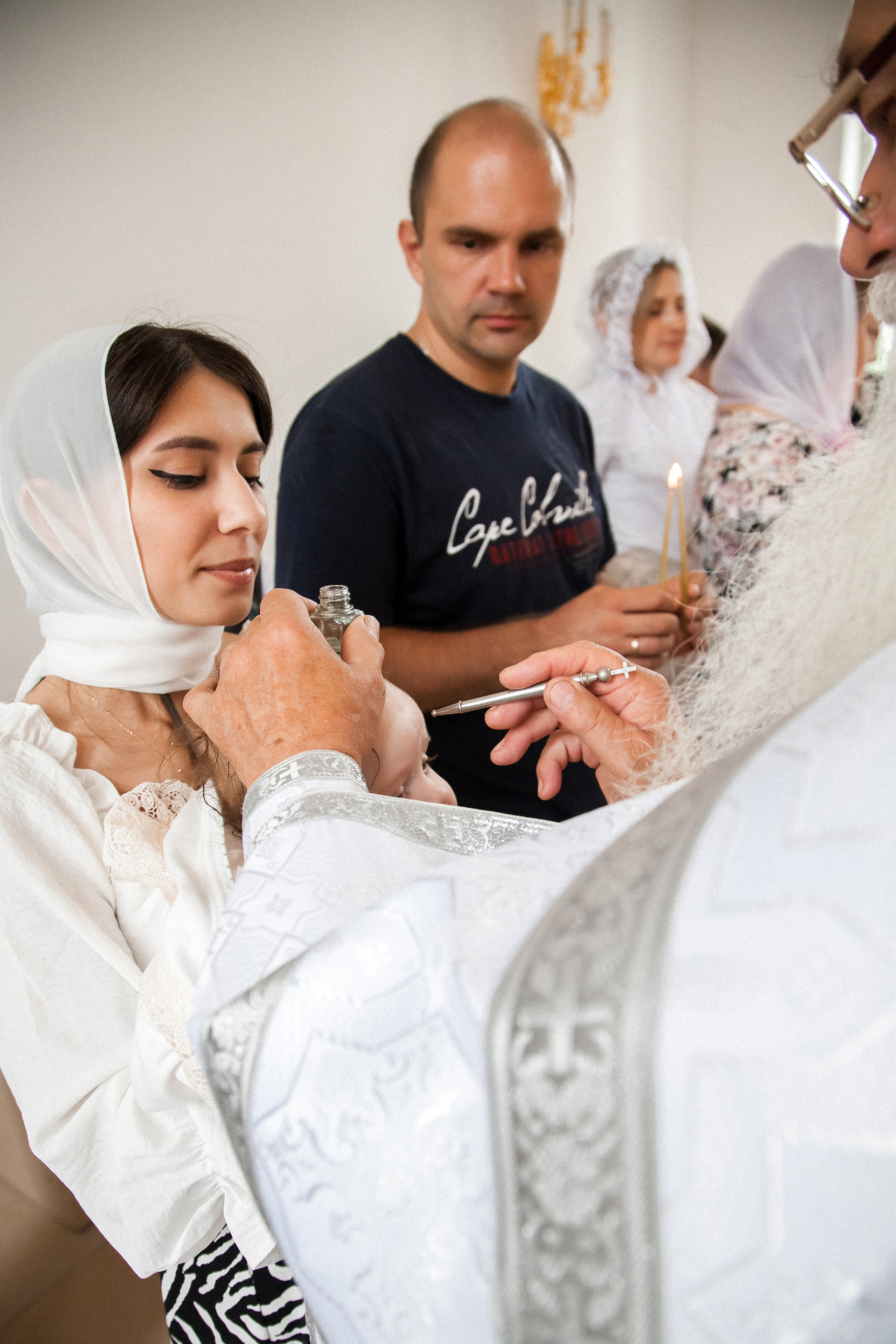 Таинство Крещения Марии. Портретный, семейный, свадебный фотограф в Брянске Маргарита Василькова