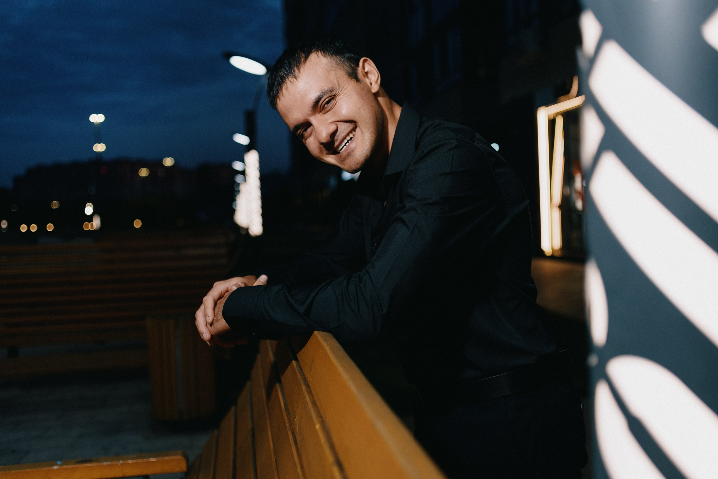 Ночная мужская съемка в тюмени. Фотограф Дарья Мустафина, Тюмень