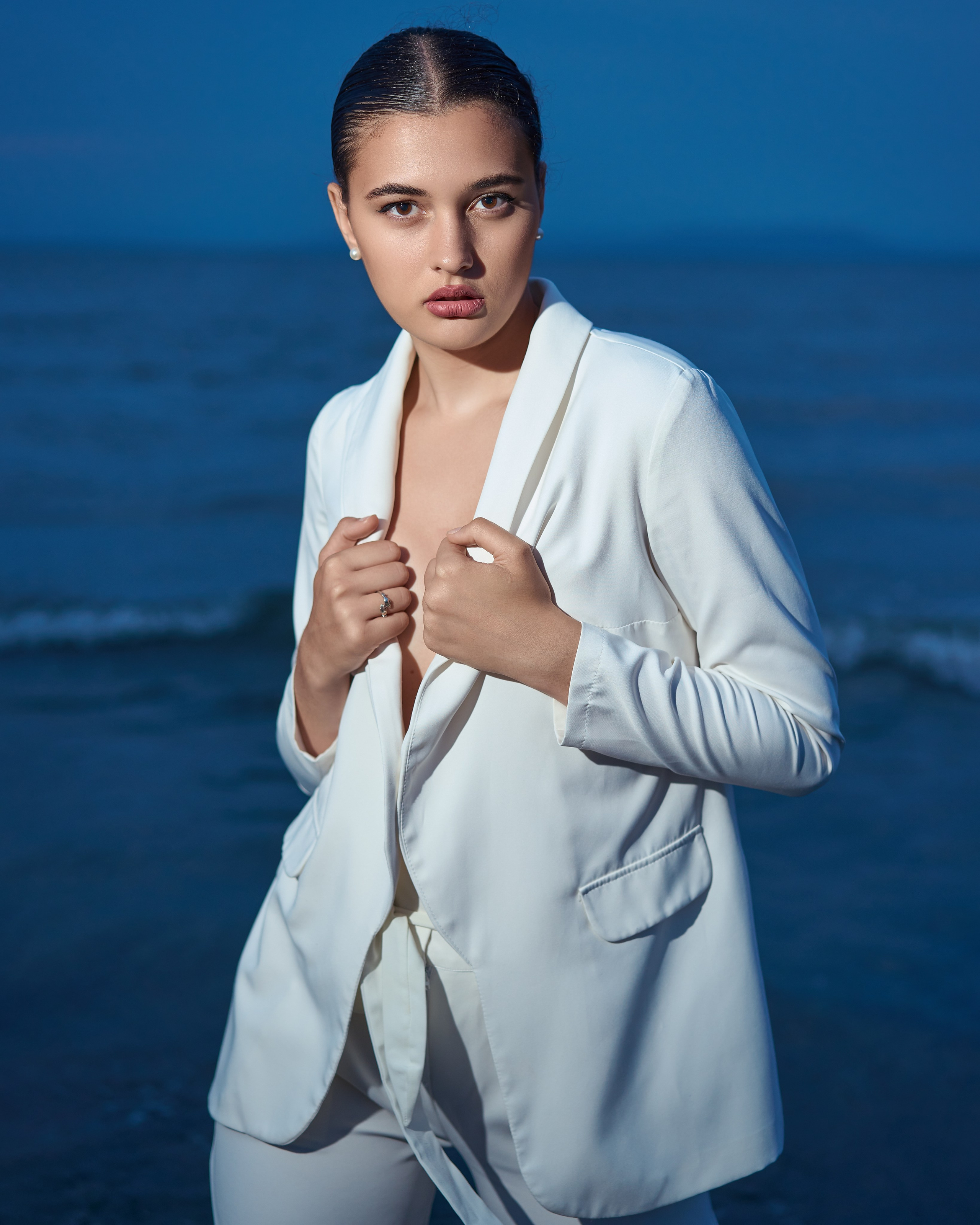 Импульсный свет на улице