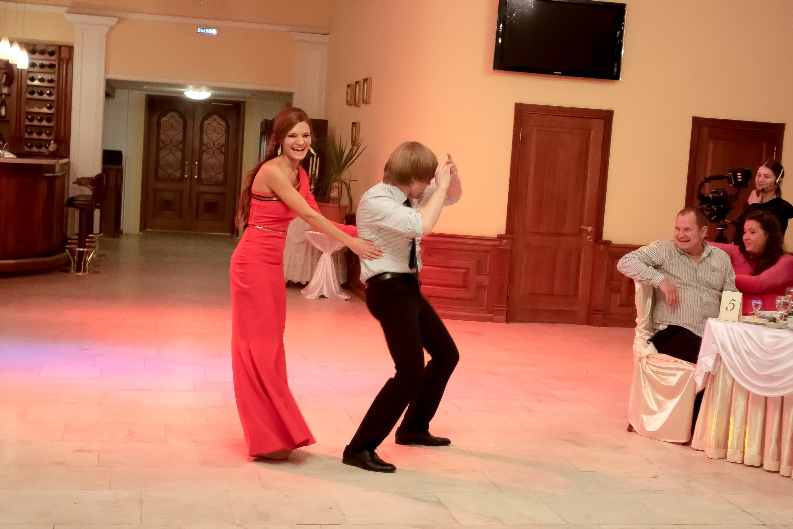 Банкет/Banquet. Максим Матвийченко и Виктория Басова профессионалы своего дела