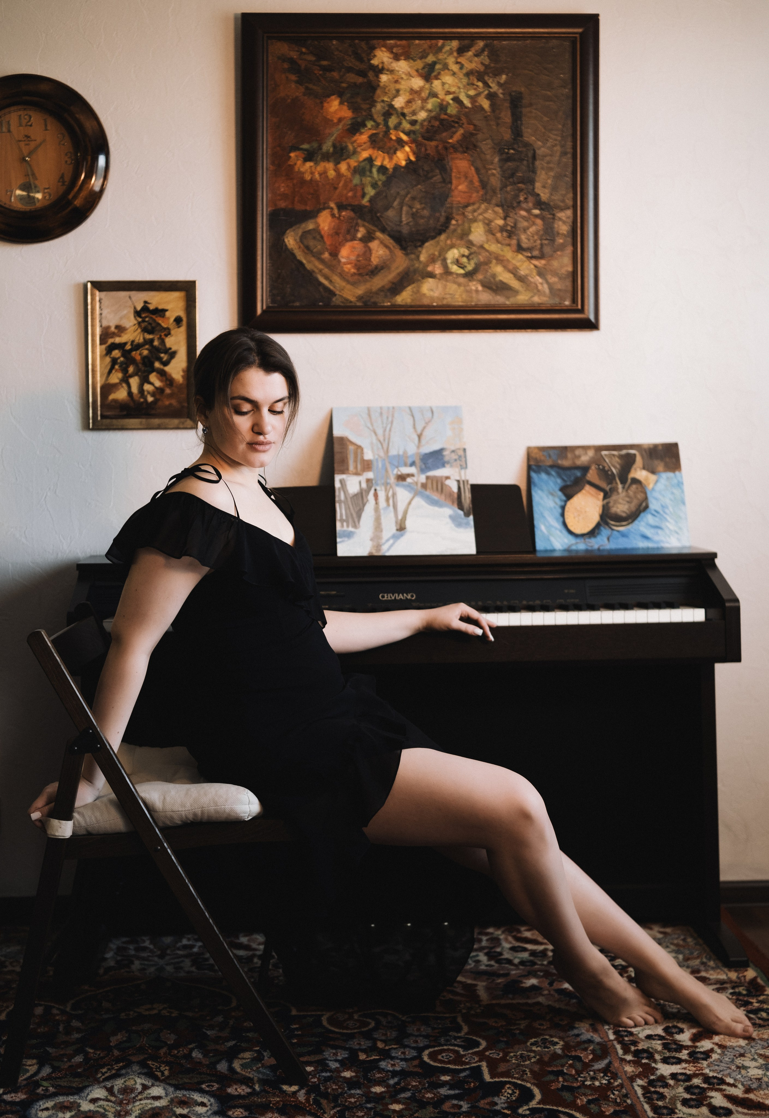 Женская портретная фотосессия дома. Портретный фотограф Анна Камратова. Чита. Помогу Вам создать историю, в которой Вы — главный герой!