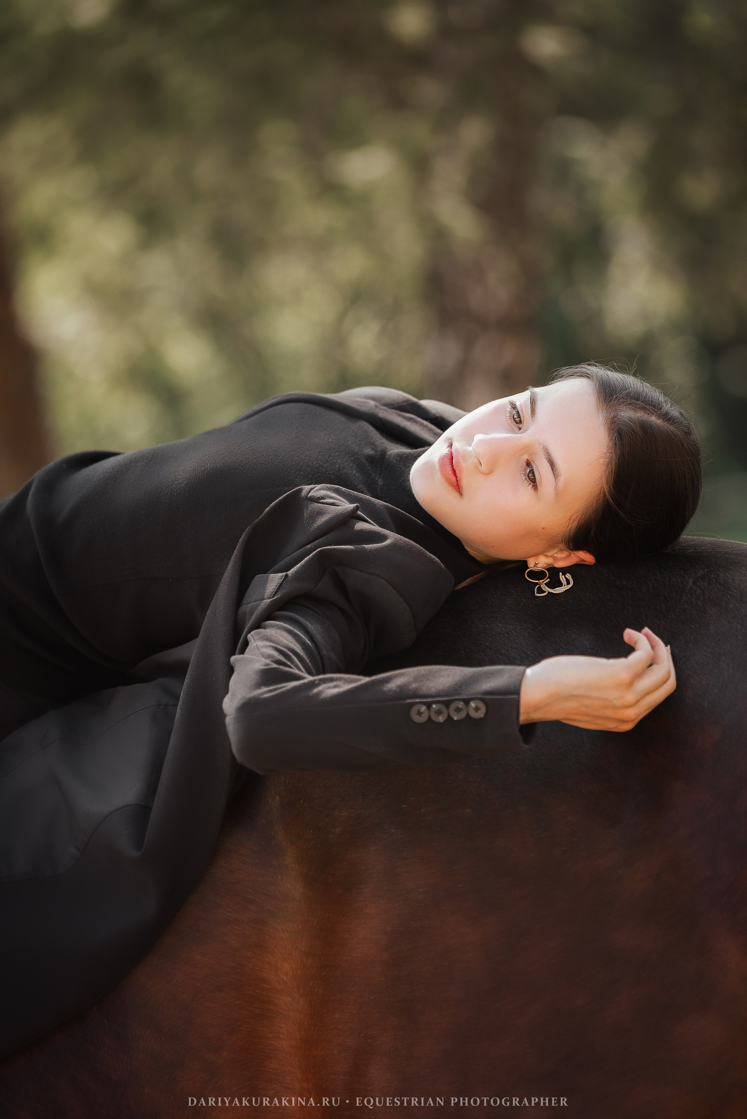 Полина и Заправа. Конный фотограф Куракина Дарья • Фотосессии с лошадьми