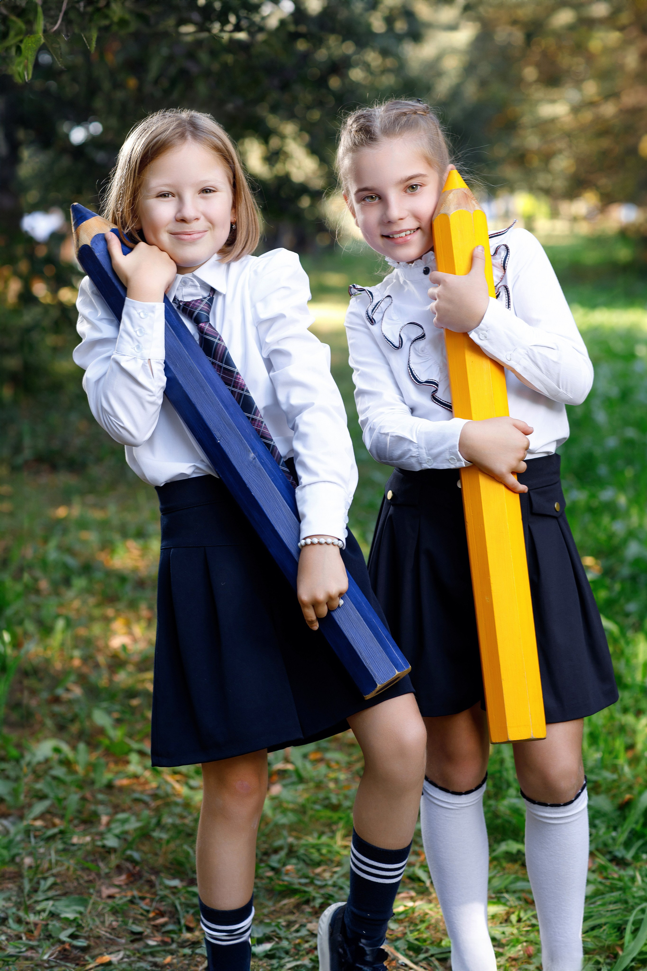 школьные фотографии с реквизитом