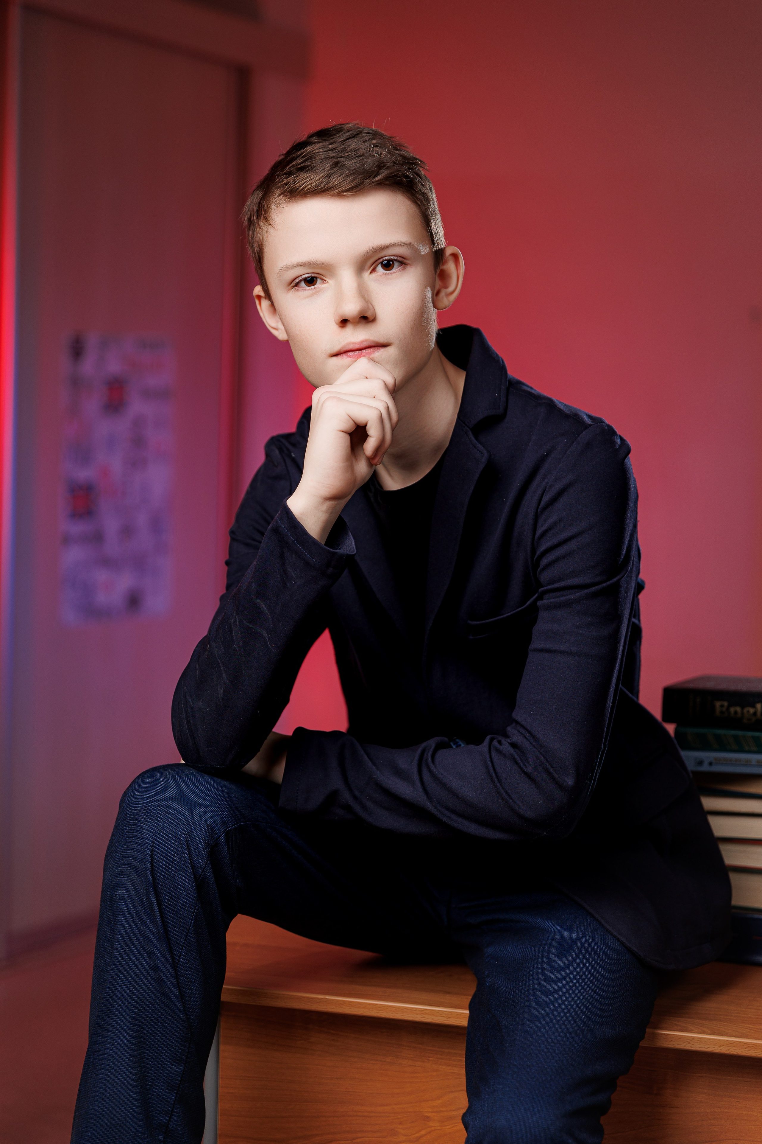 Портреты с цветной подстветкой. Семейный и детский фотограф Комина Елена, Власиха, Одинцово